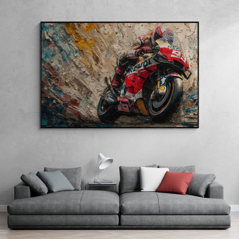 Moto GP  | Ltd Ed Canvas Print