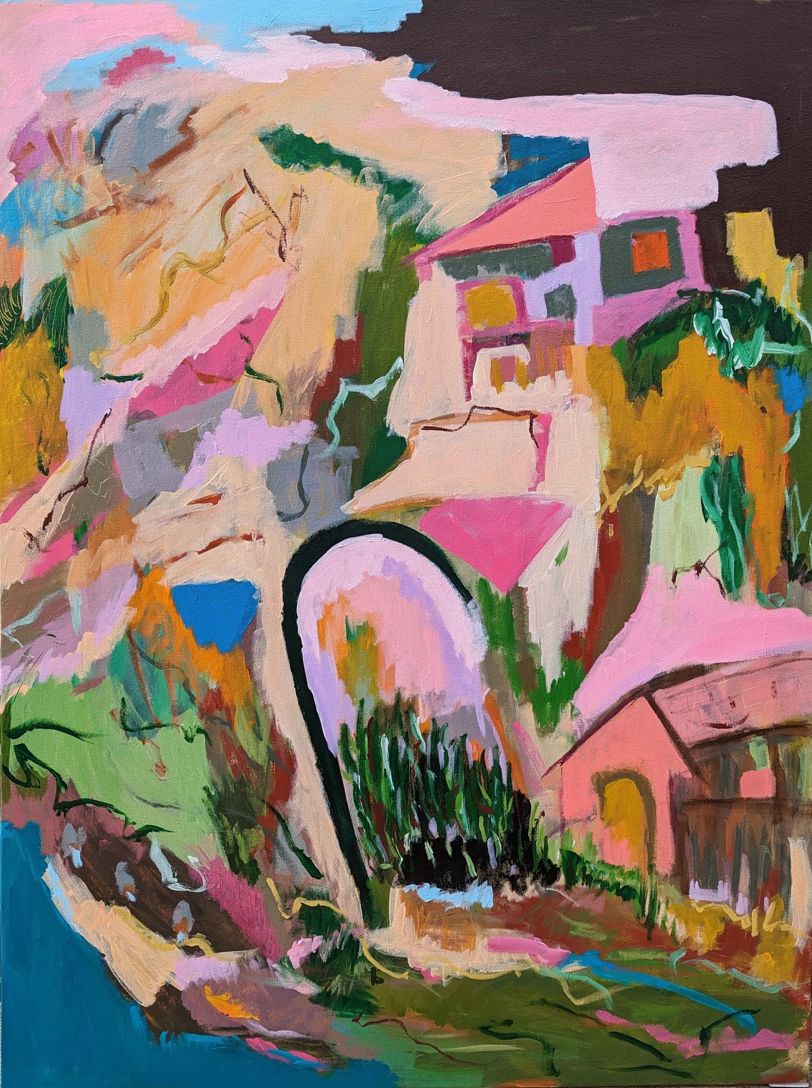 Open Window Alpana Rai 76 X102 Tnbt