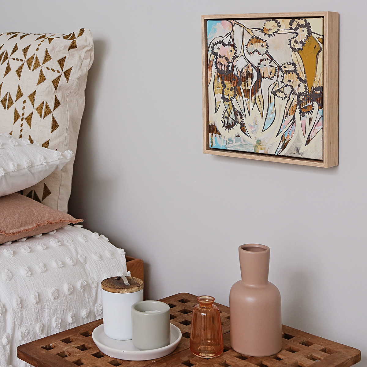 Lr 041 Radiata Muse I Smith & Brooks Australian Contemporary Art Abstract Floral Art Art For My Bookshelf