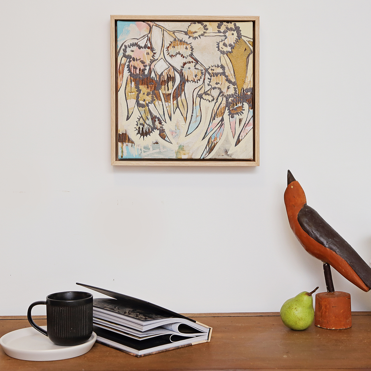 Lr 047 Radiata Muse I Smith & Brooks Australian Contemporary Art Abstract Floral Art Art For My Bookshelf