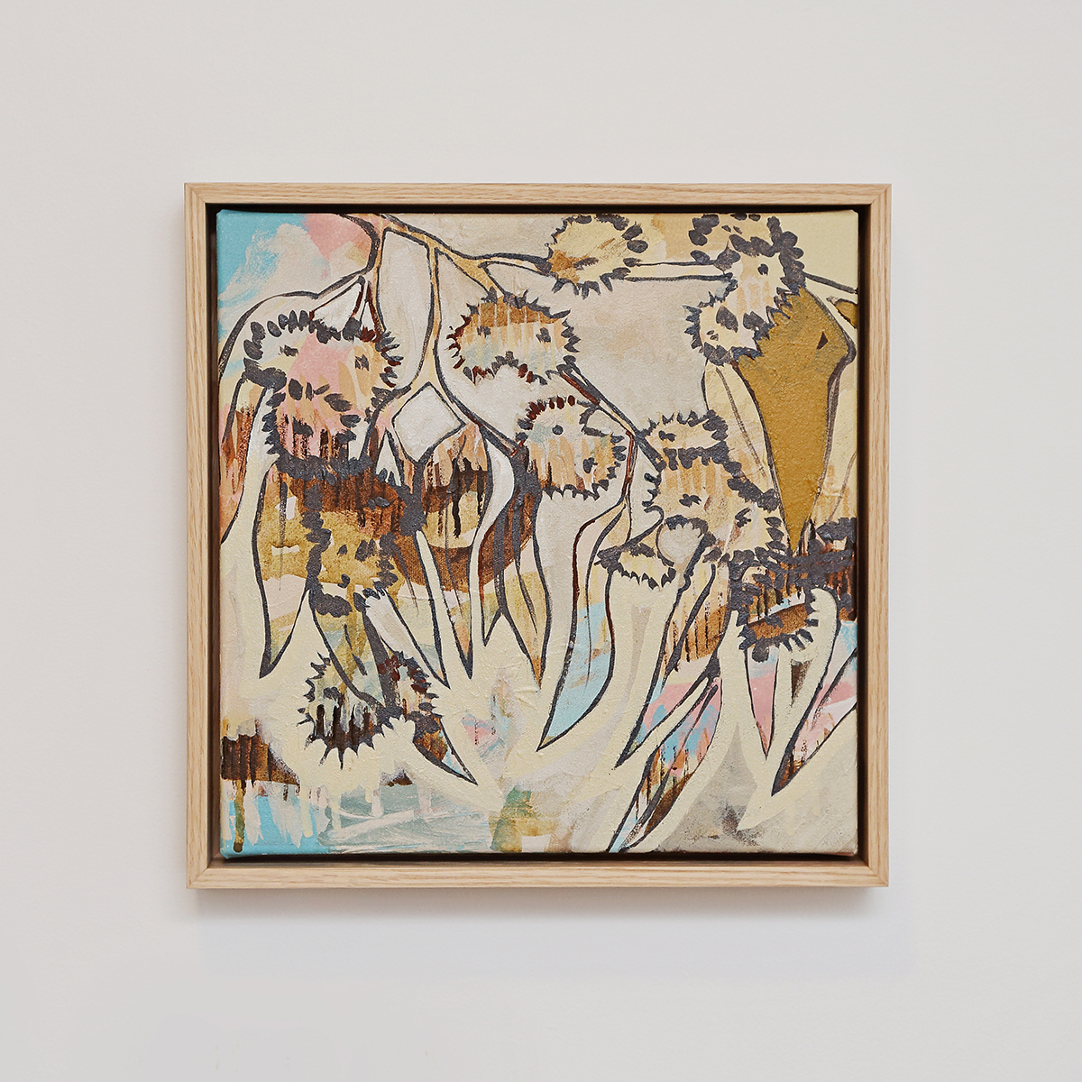 Lr 050 Radiata Muse I Smith & Brooks Australian Contemporary Art Abstract Floral Art Art For My Bookshelf