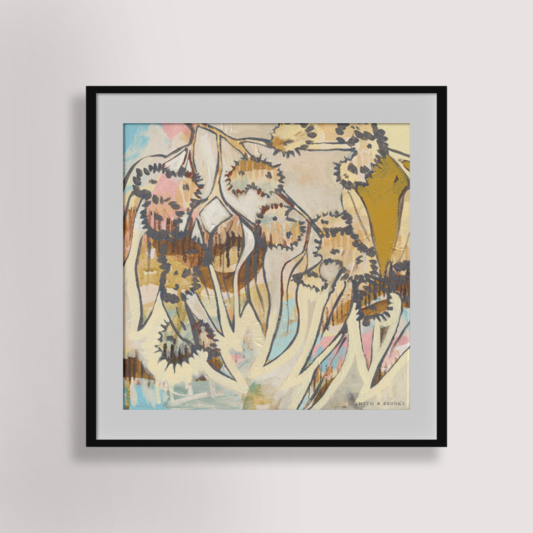 Lr 053 Radiata Muse I Smith & Brooks Australian Contemporary Art Abstract Floral Art Art For My Bookshelf