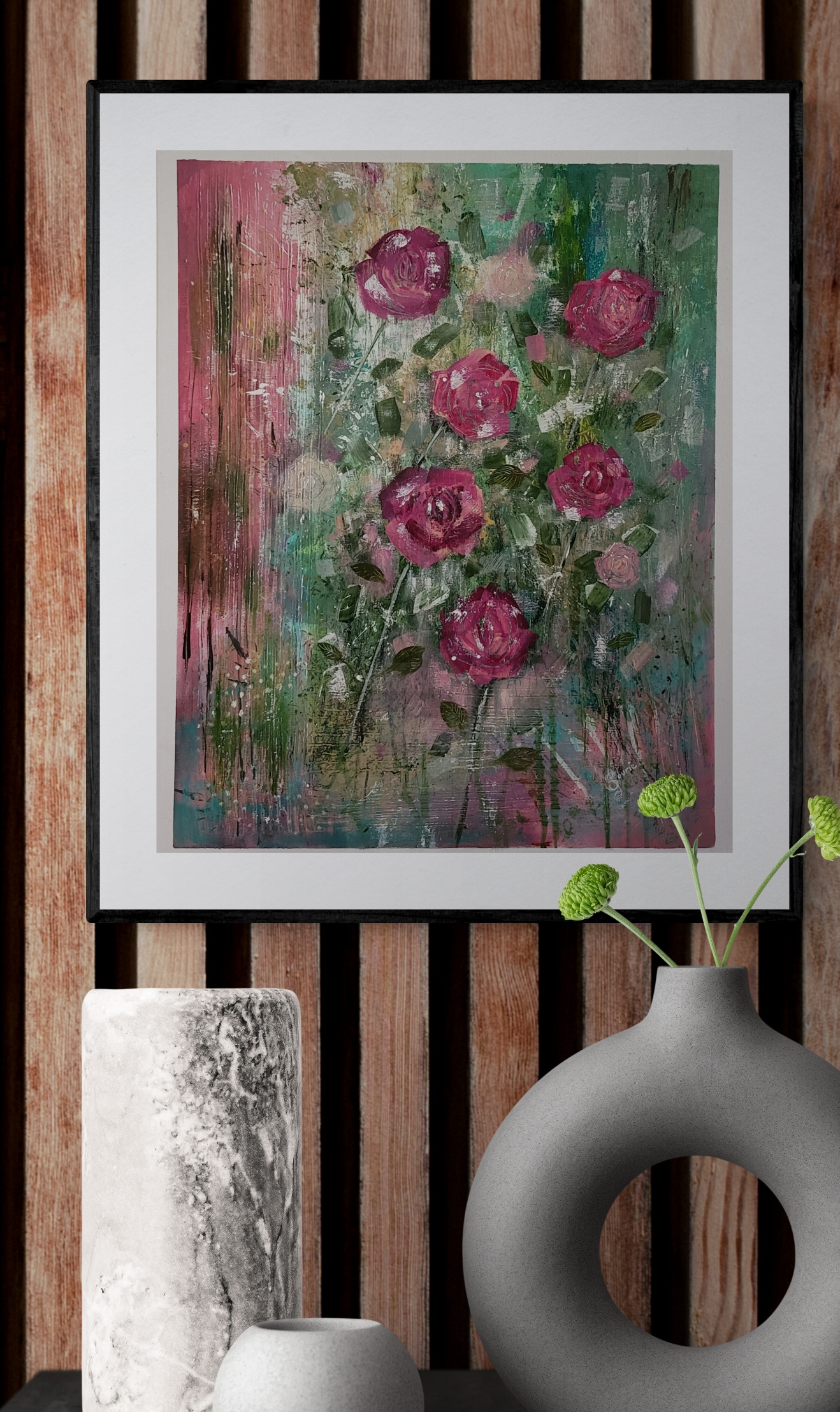 Ceramic Vases On Marble Bench Resized 1