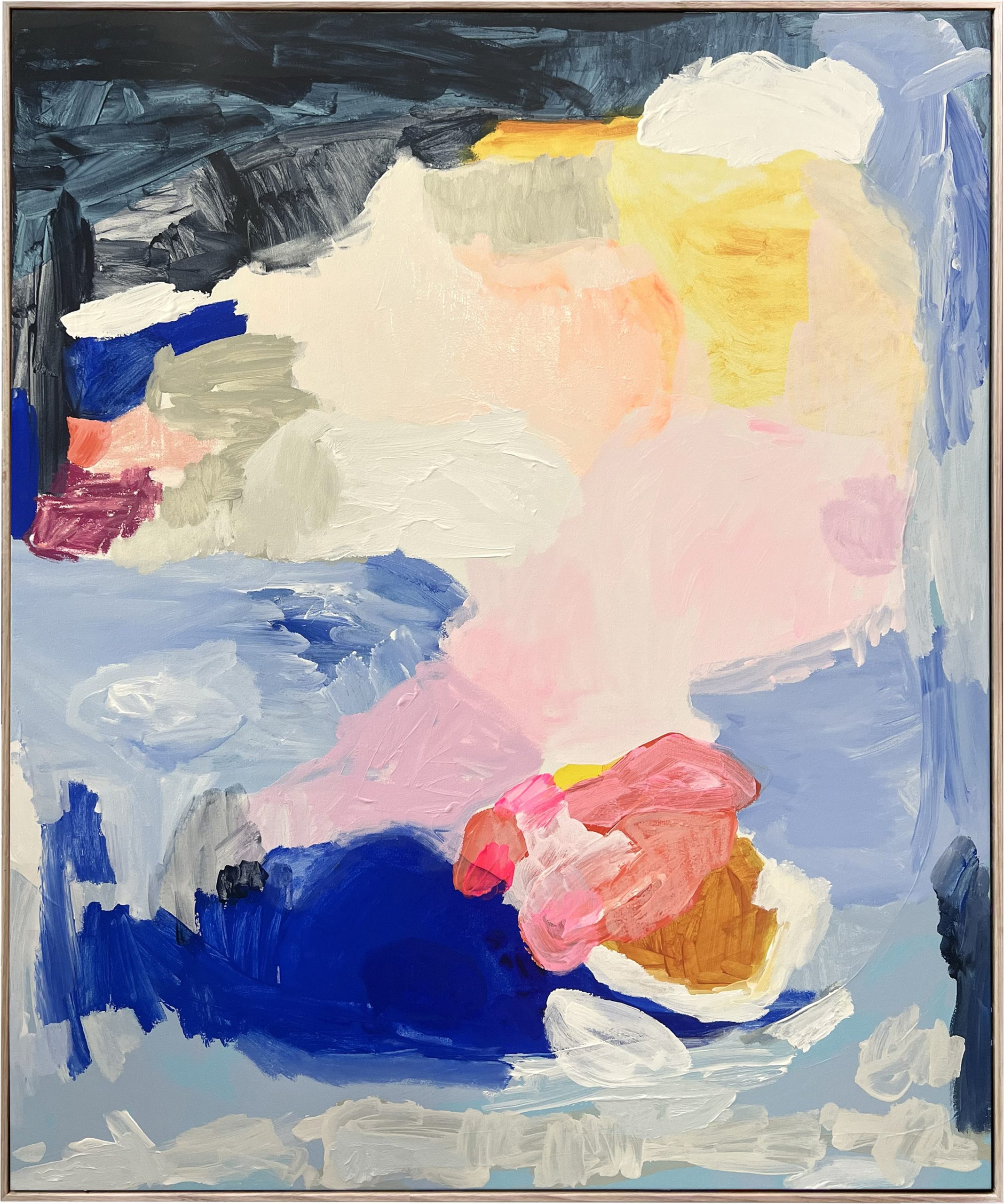 Perth Abstract Artist Rebecca Koerting Beach Baby 100