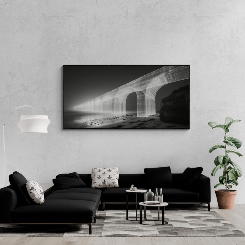 Bridge To The Mainland | Ltd Ed Framed Fine Art Canvas Print