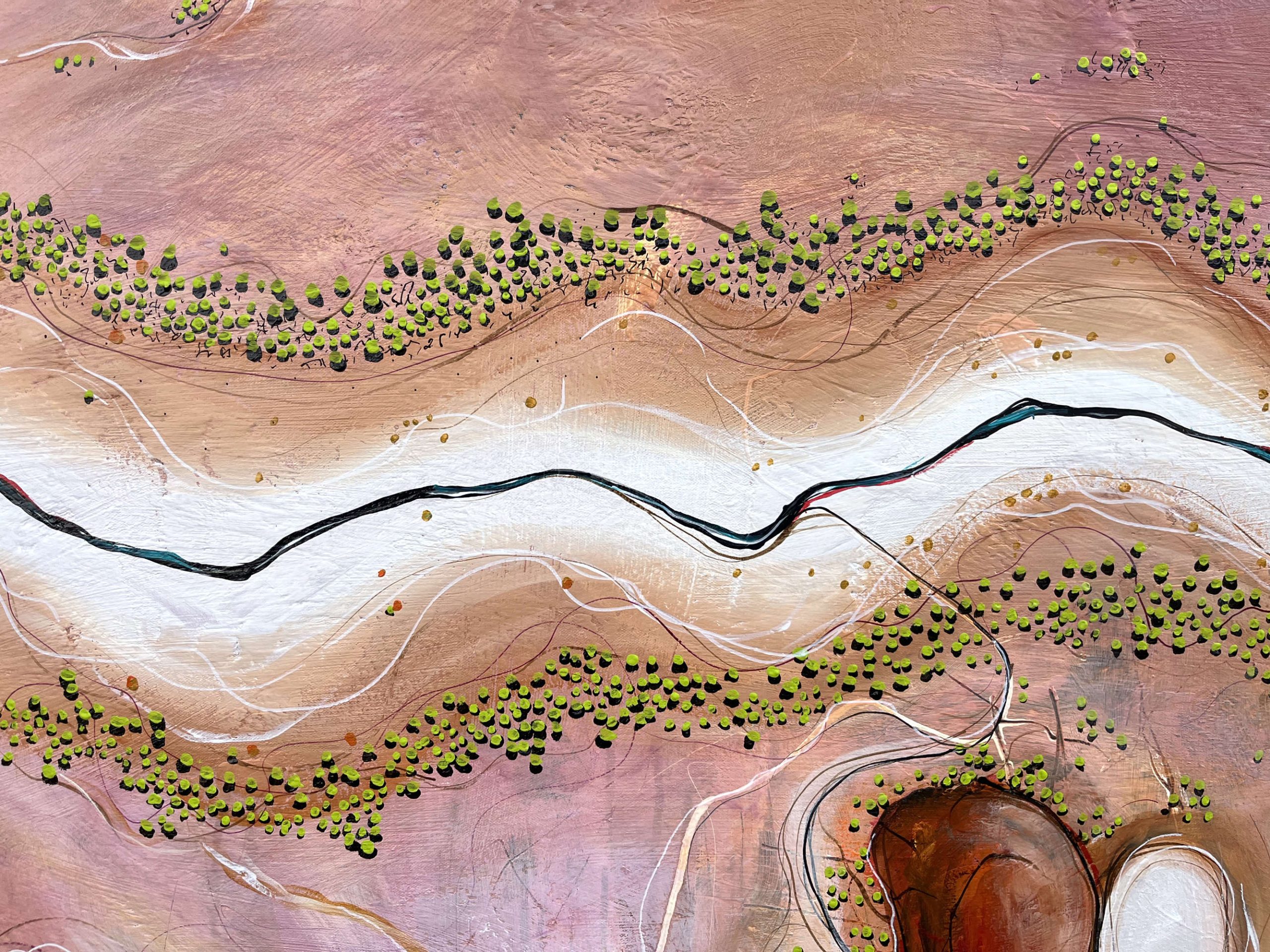 Tania Chanter Winding Through Solitude Detail