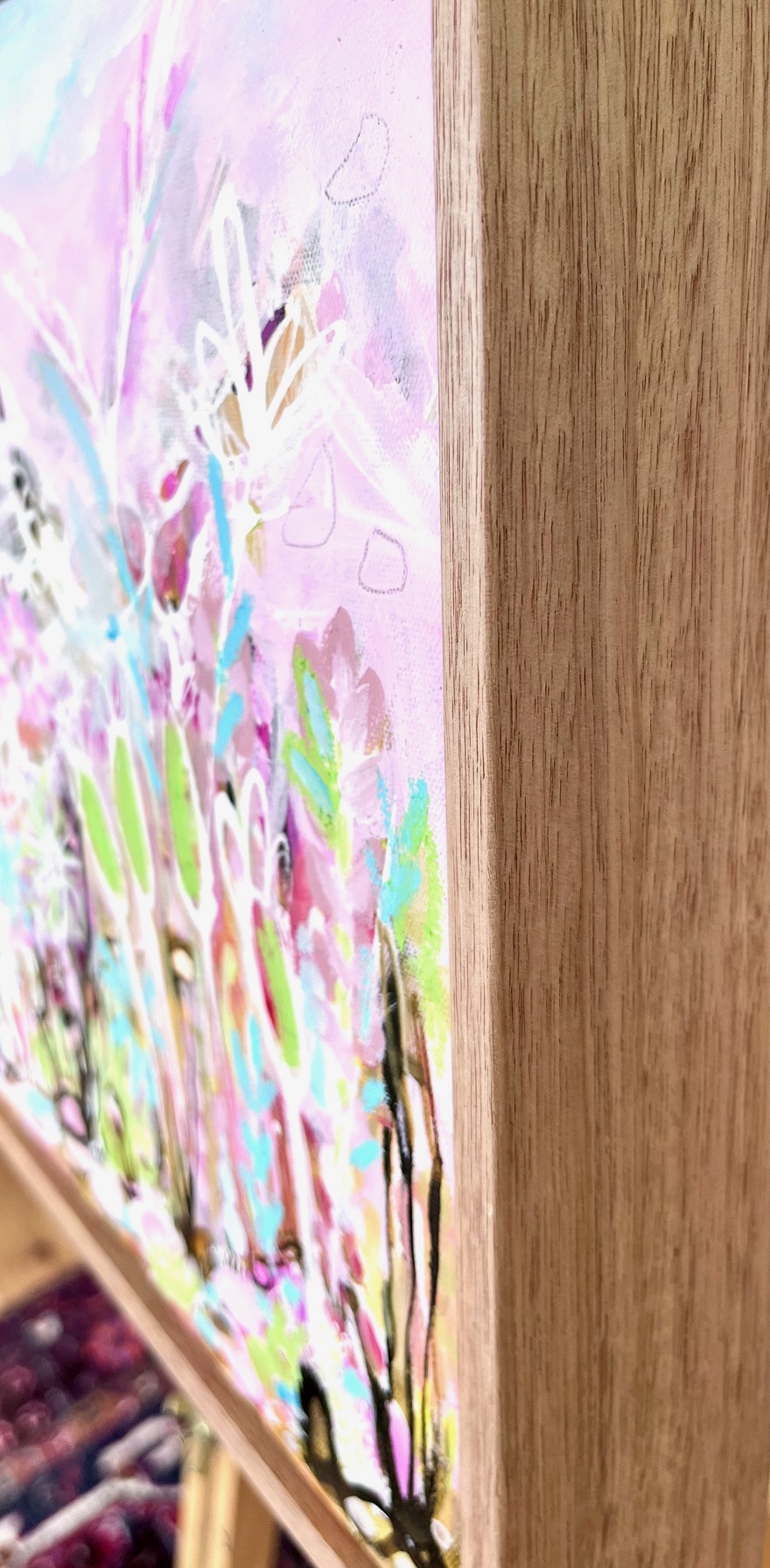 Pink Refections Side Frame