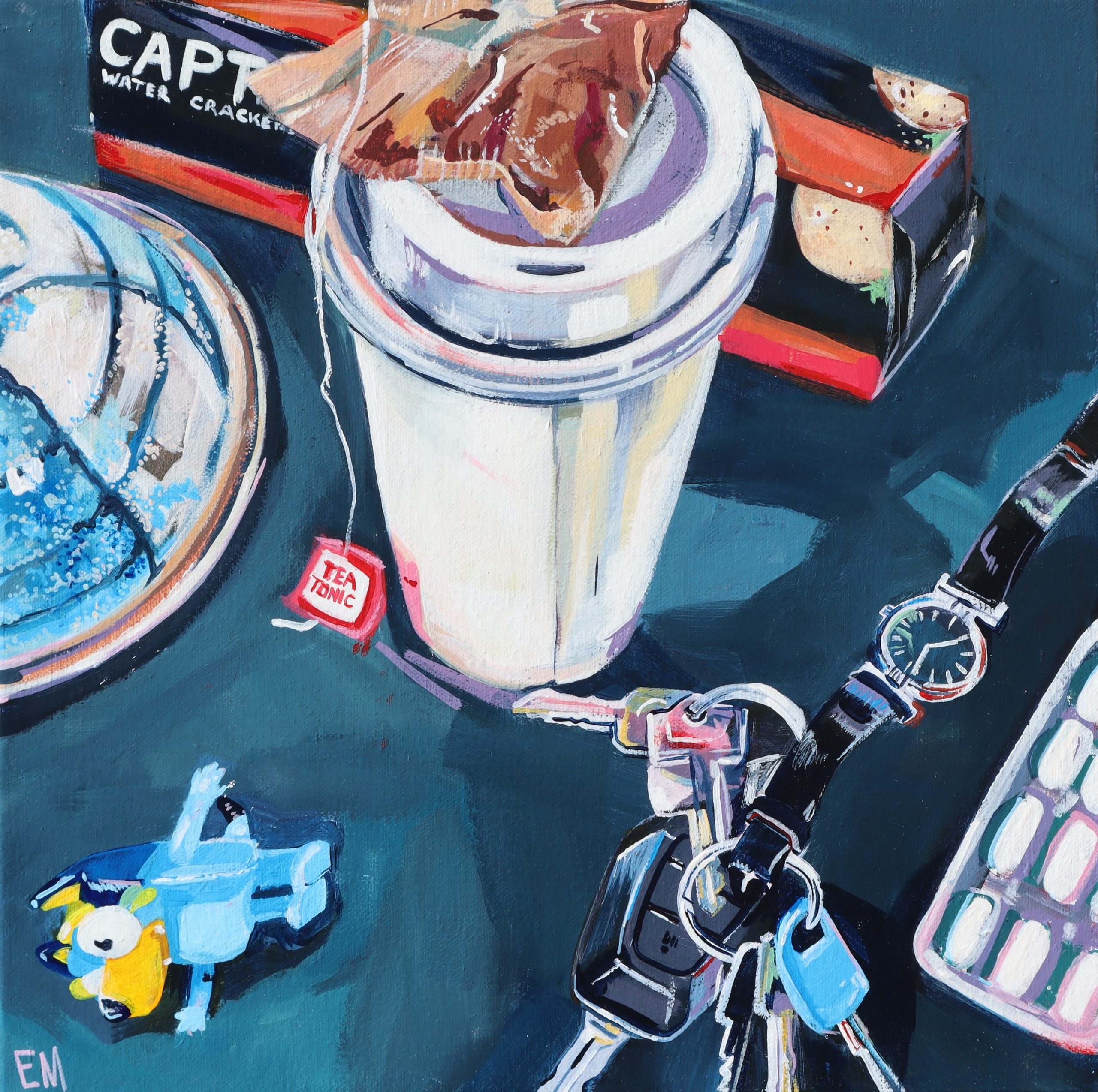 A Cluttered Benchtop