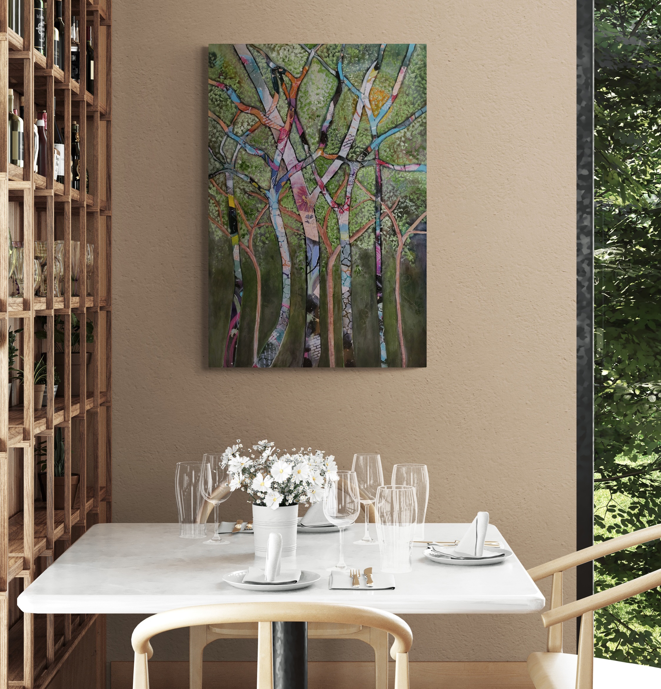 Restaurant Table Setting With Outside Views Resized 1