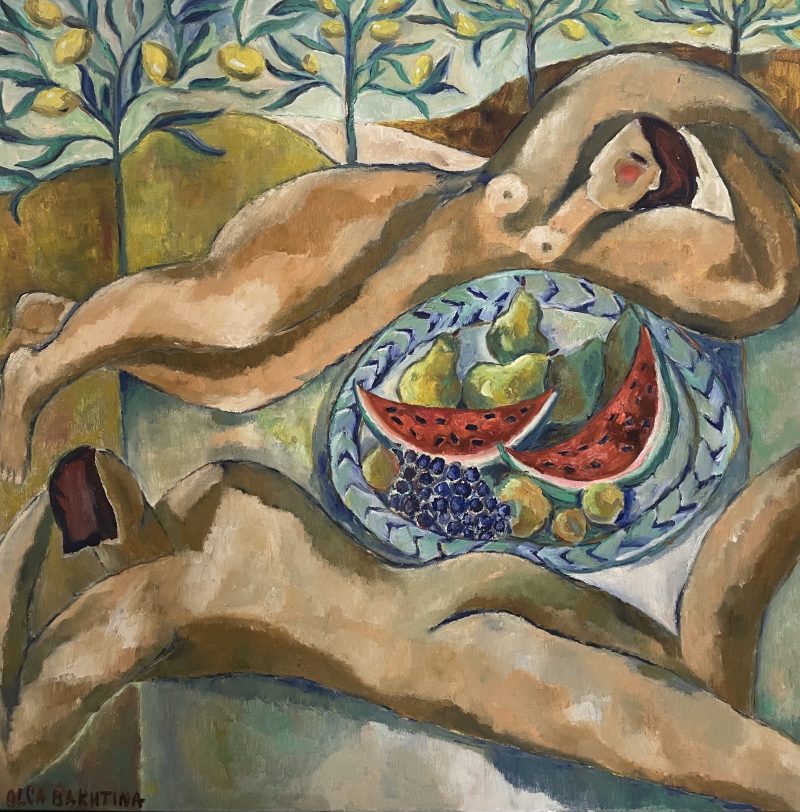 Adam And Eve By Olga Bakhtina 800x812