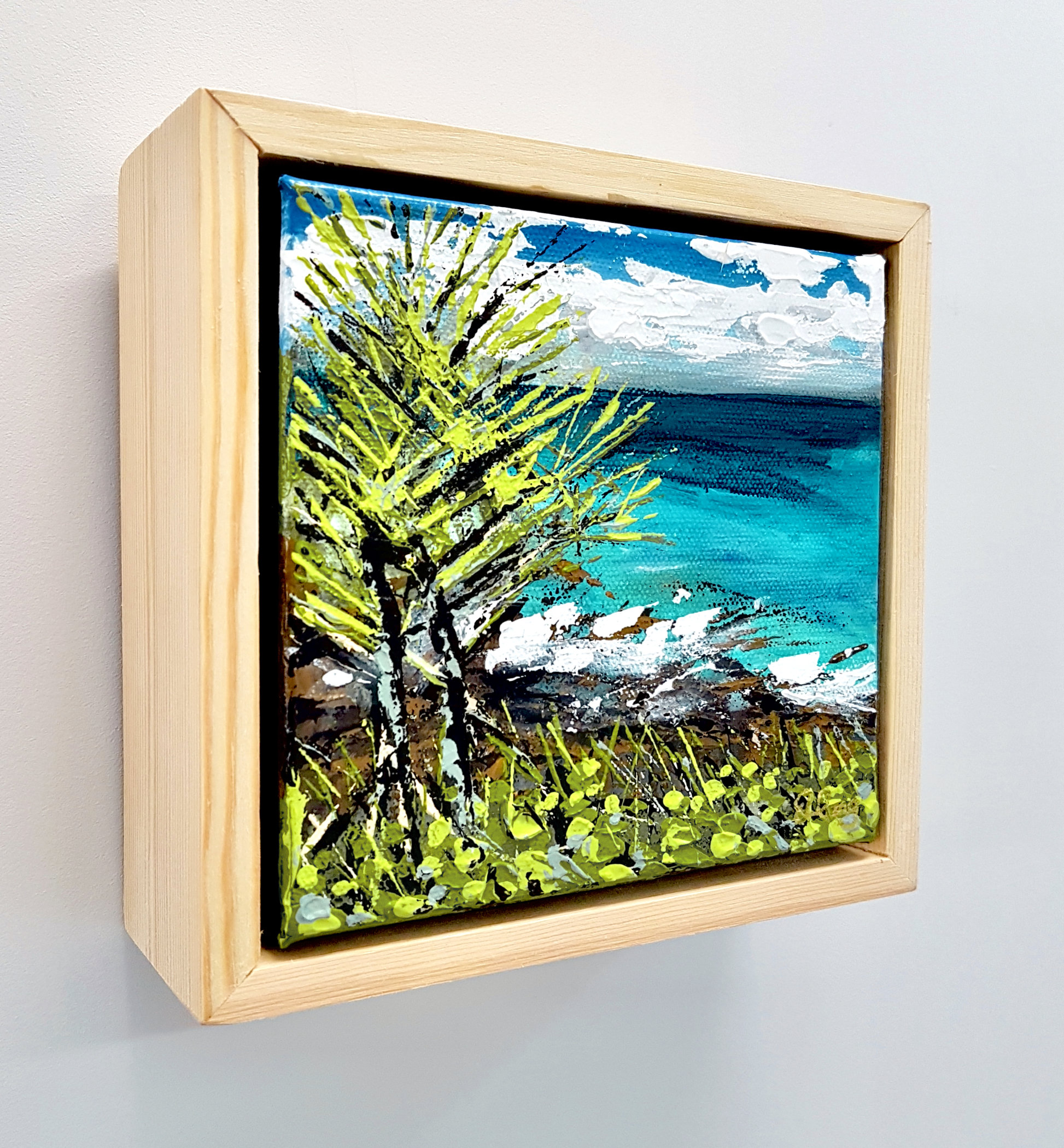 Boiling Pot 2 Noosa Songbird Designz Deborah Lang Beach Bay Beachscene Canvas Wall Art Contemporary Coastal Hamptons Style 3