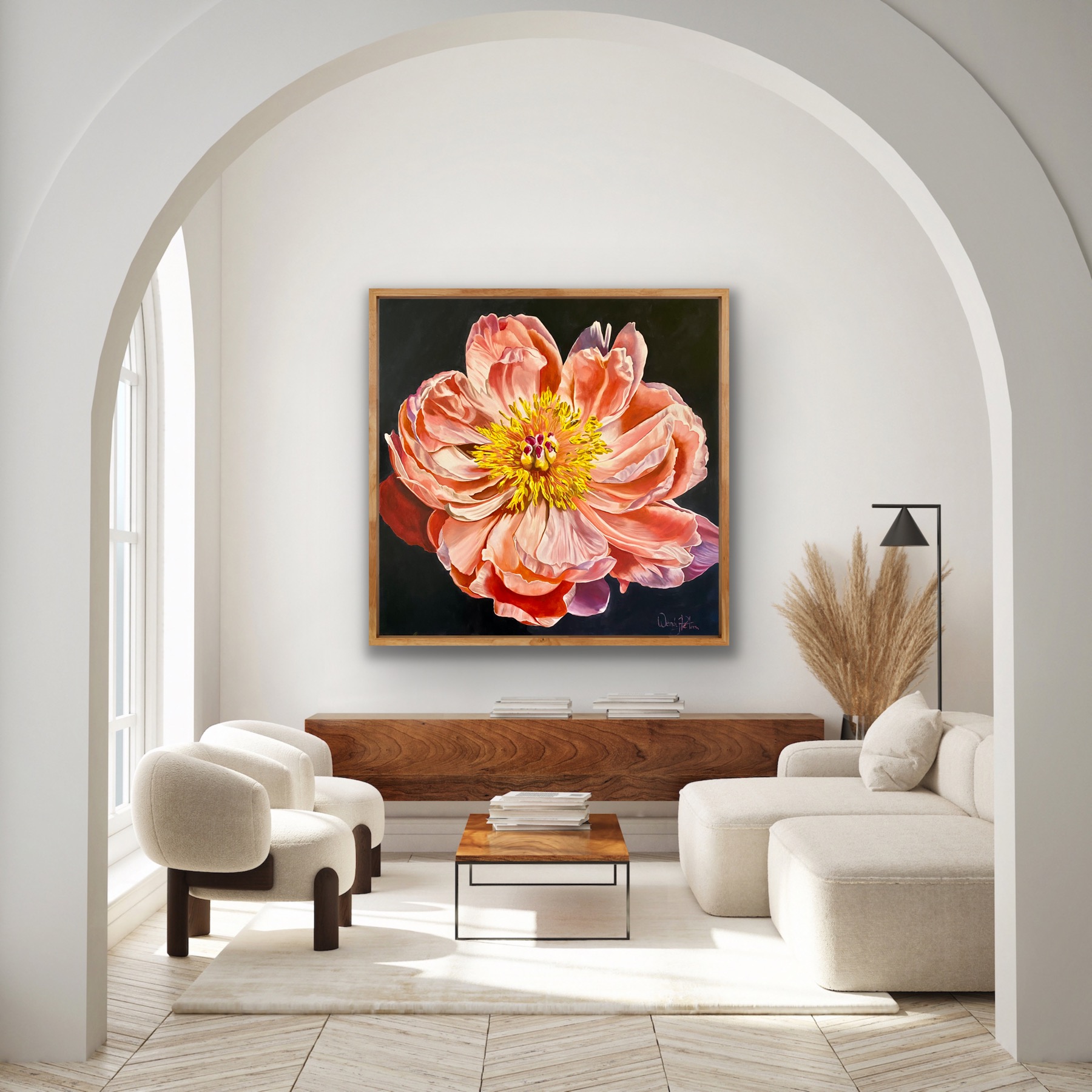 Coral Charm Insitu8 Wendy Peters