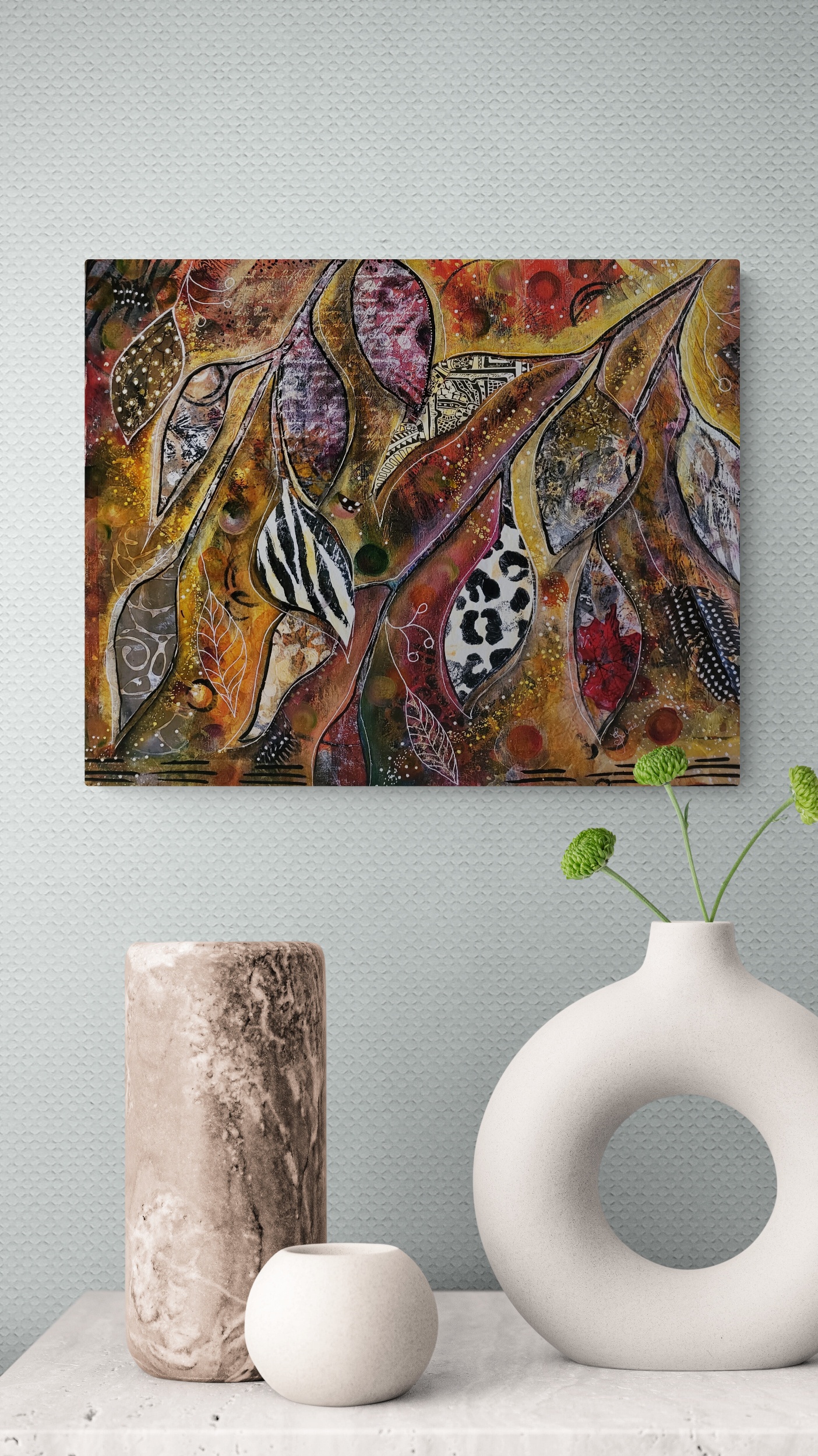 Ceramic Vases On Marble Bench Resized 2