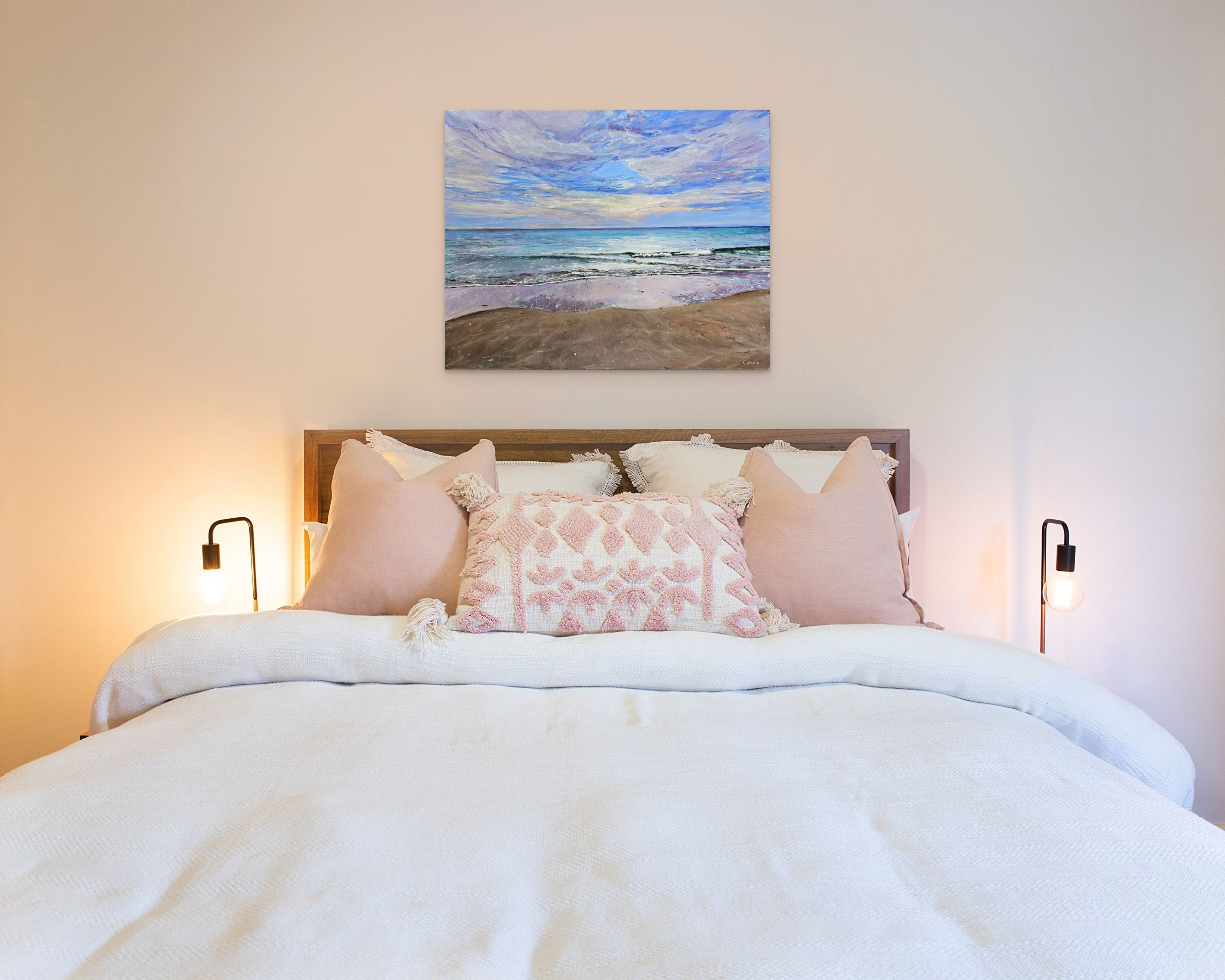 Early Morning At Henley Beach Styled Scene