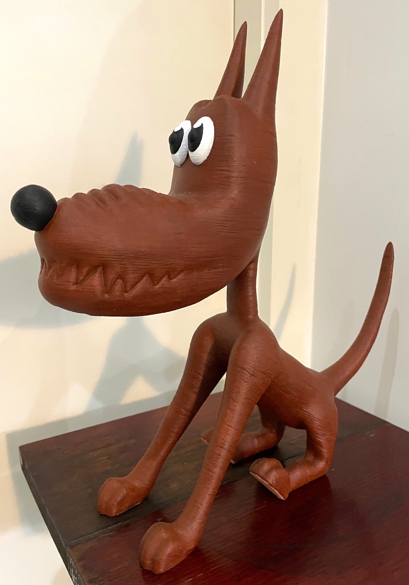 Brown Staring Dog 2
