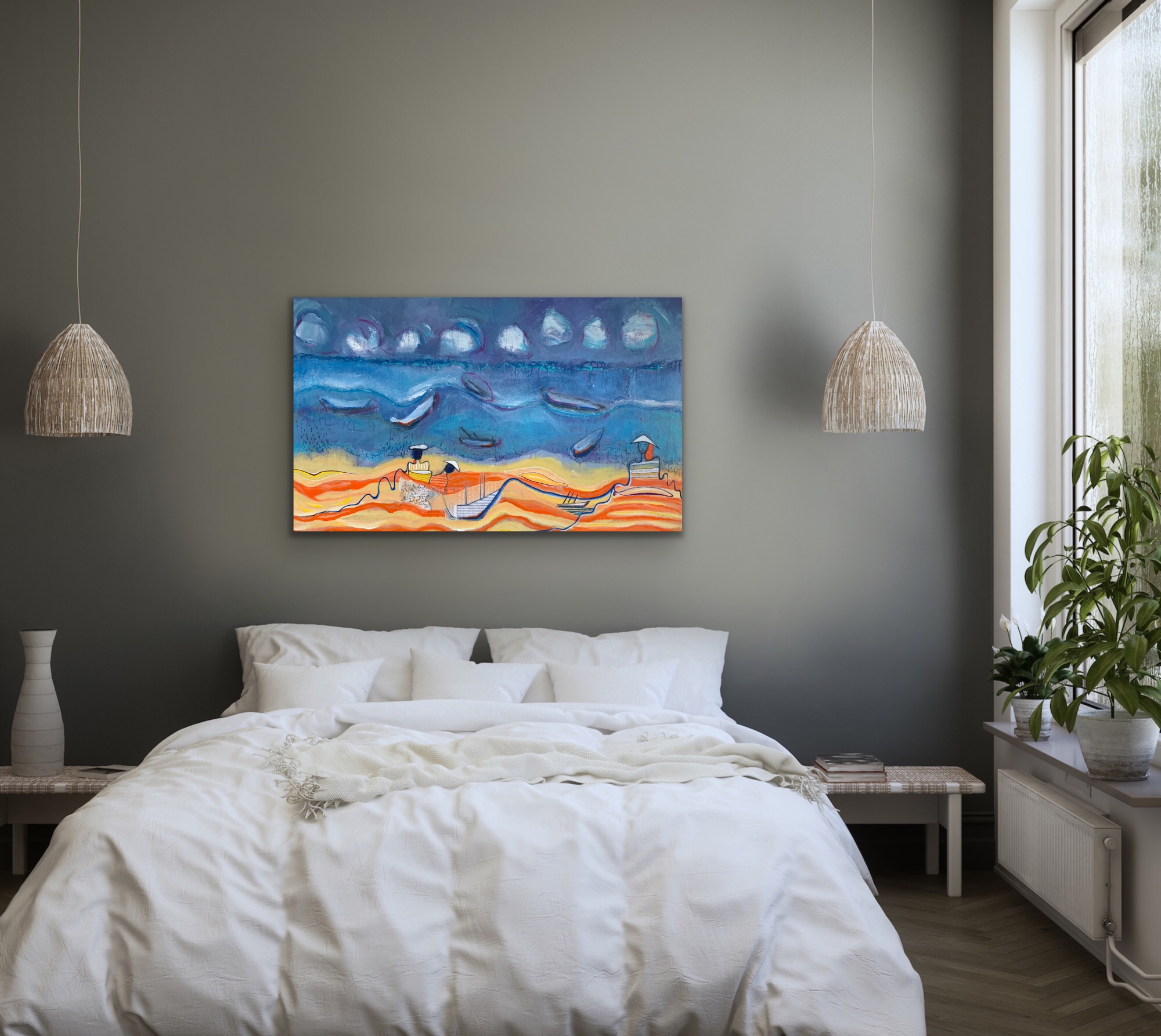 Drifting Iii 102x61cm Marijke Lambregtse