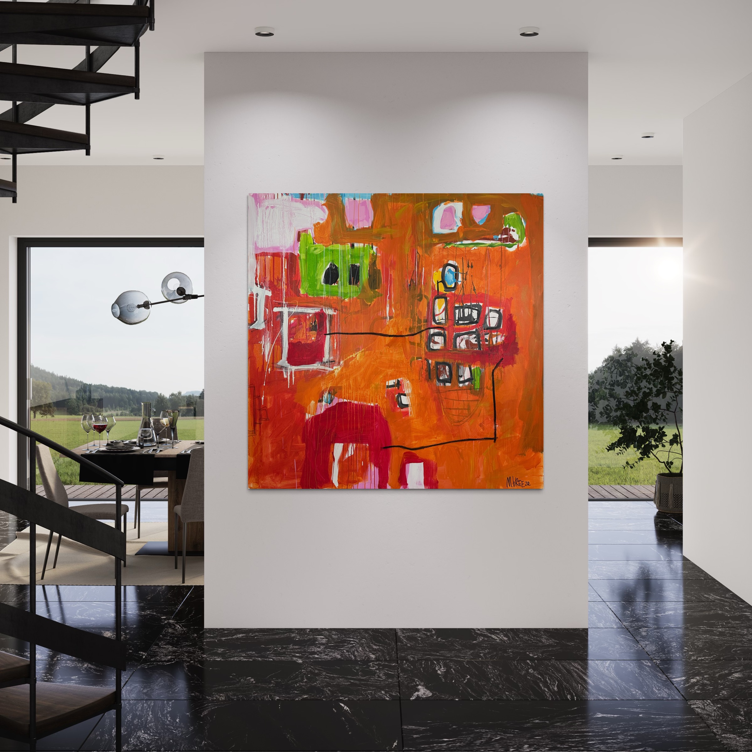 Martin Breeze The Walls Have Ears Insitu 1