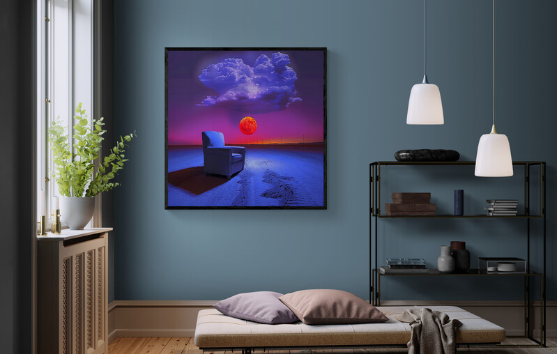 Nebulous Nocturne of the Unknown | Ltd Ed Canvas Print