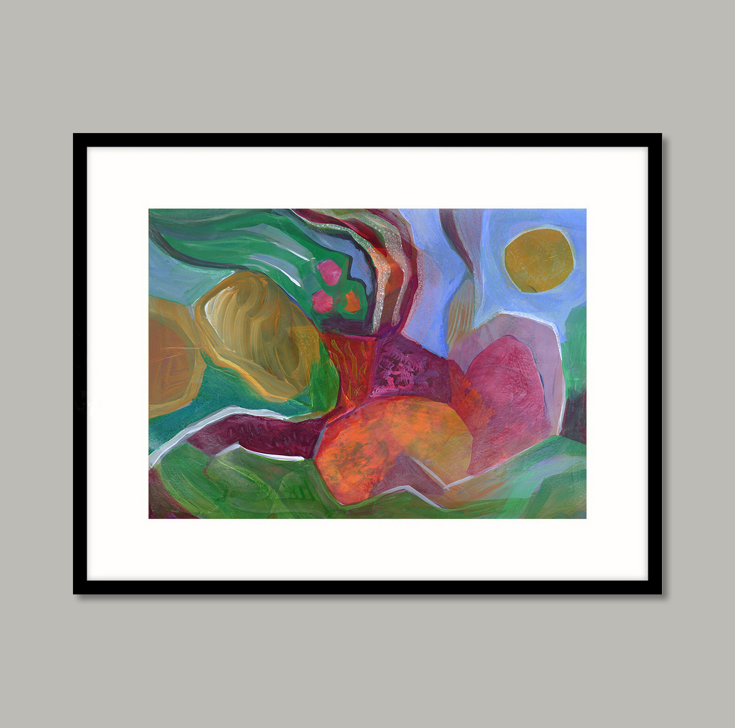 'the Days Between' 18.2'24 Framed