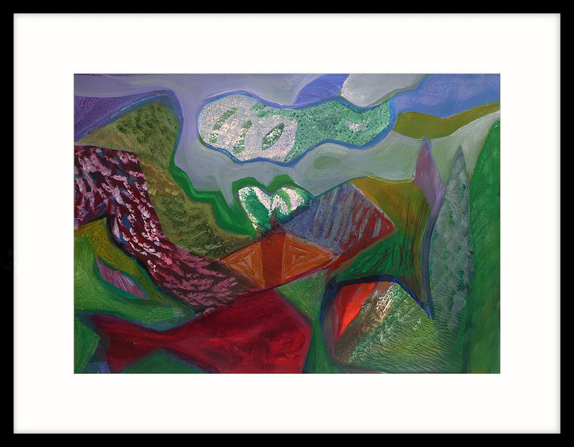 Fish 44x54x1.5cm Framed