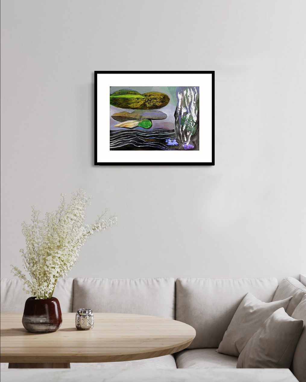 'spirit Clouds' On Wall