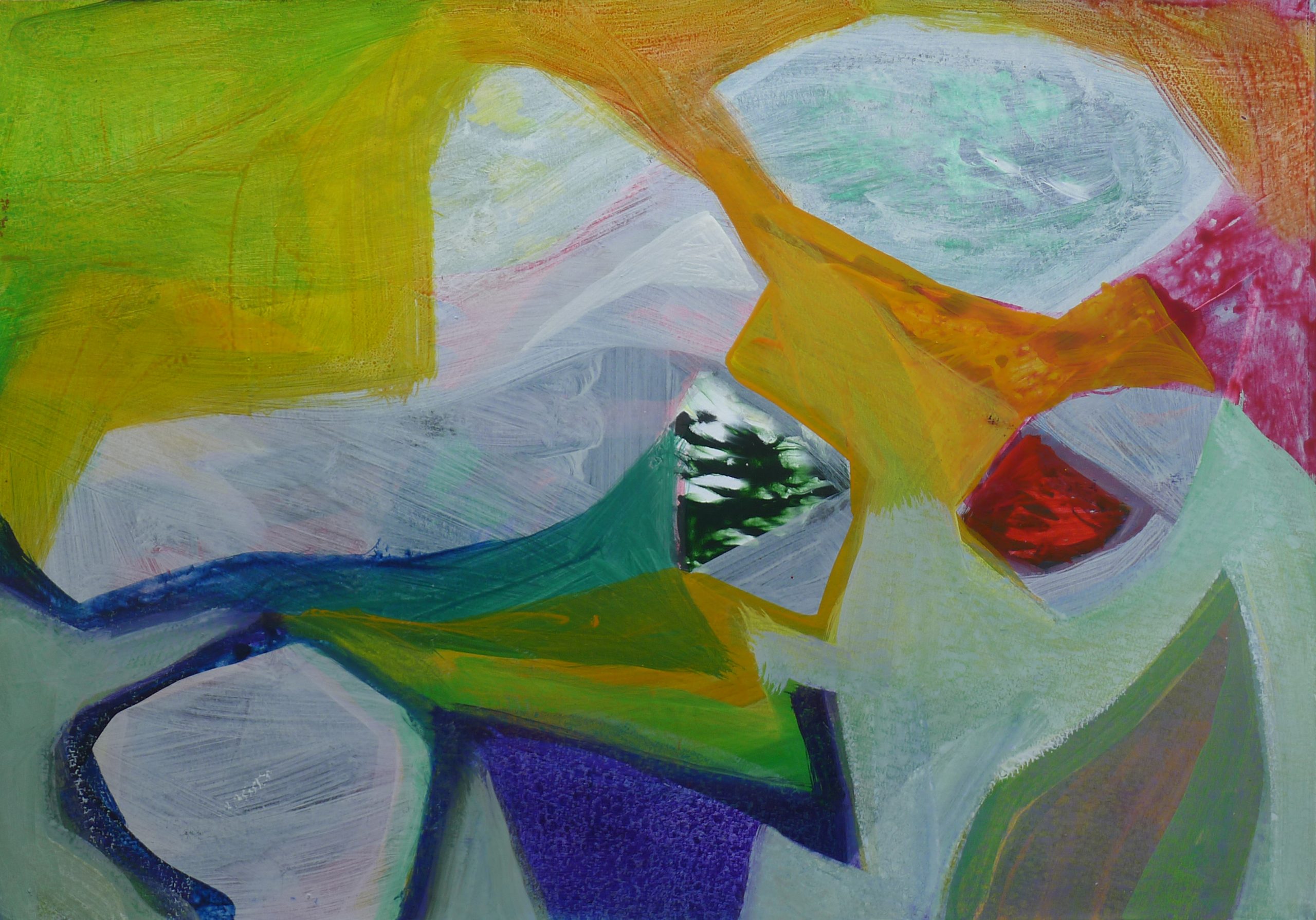 'between The Clouds' 16.2'23 30x42cm 4