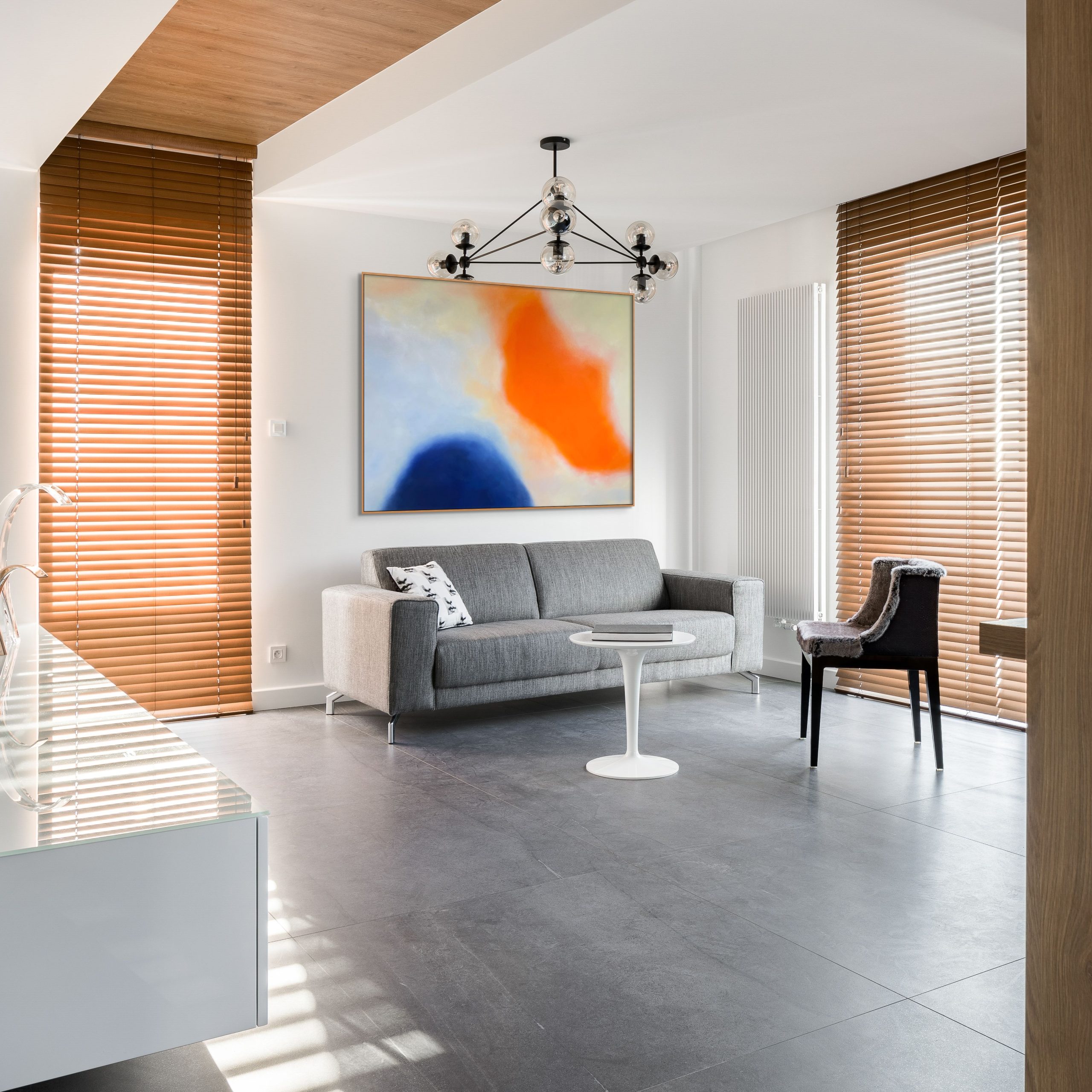 Colour Field 15 Shaded Living Room