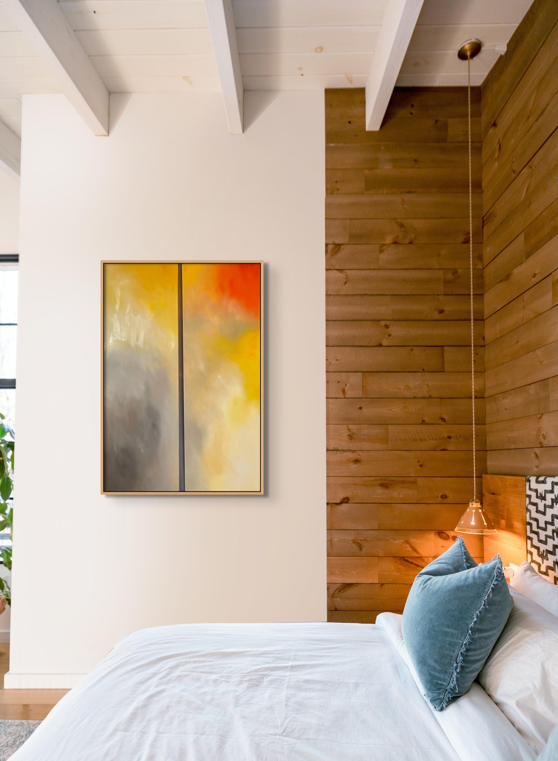 Colour Field 10 Diptych Kinda Rustic