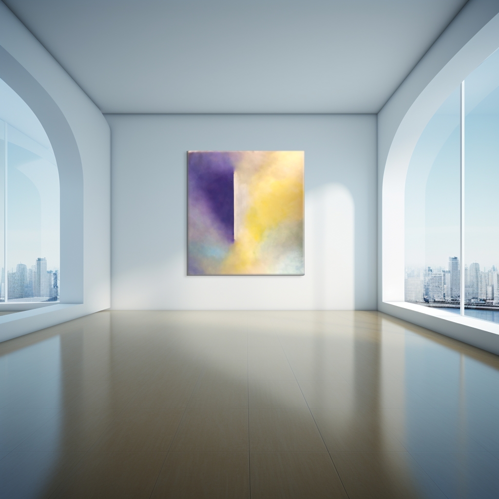 Colour Field Line Interruption 2 City Pavilion