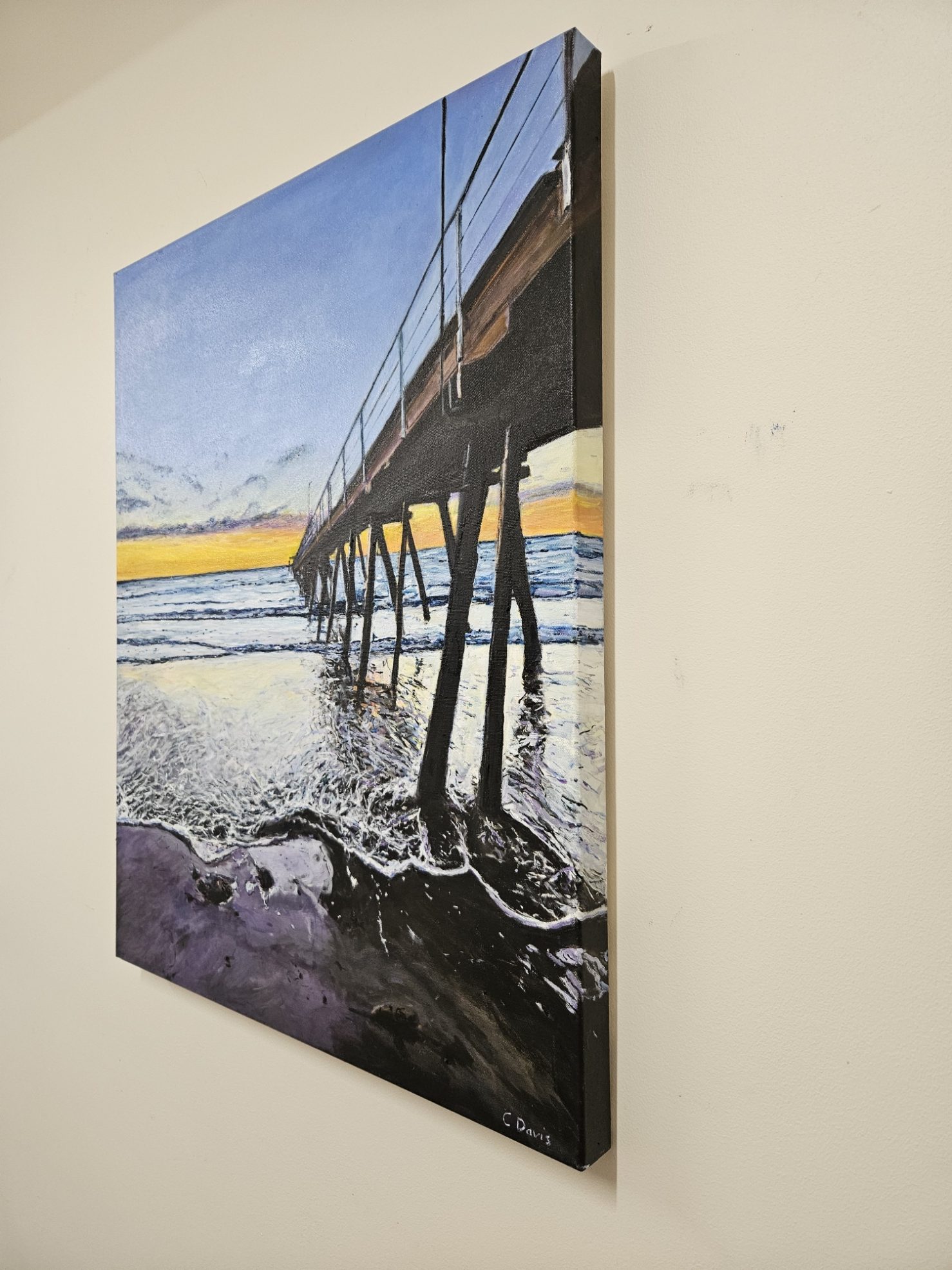 Largs At Sunset Edges