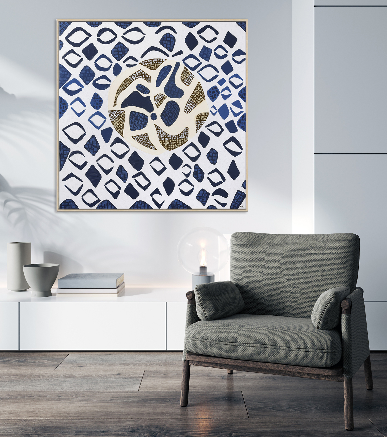 Minimalist Modern Living Room Interior Background, Living Room M