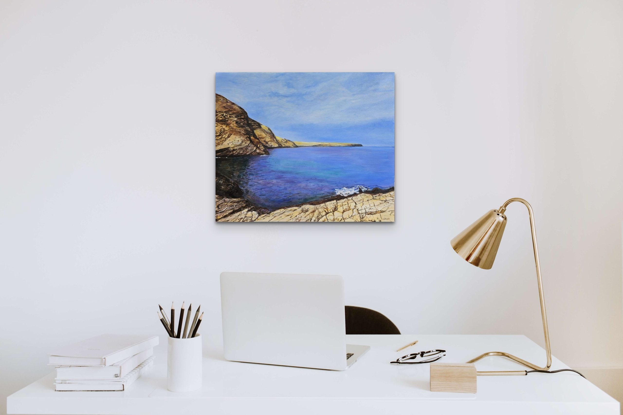 Second Valley Coastal View Styled Scene