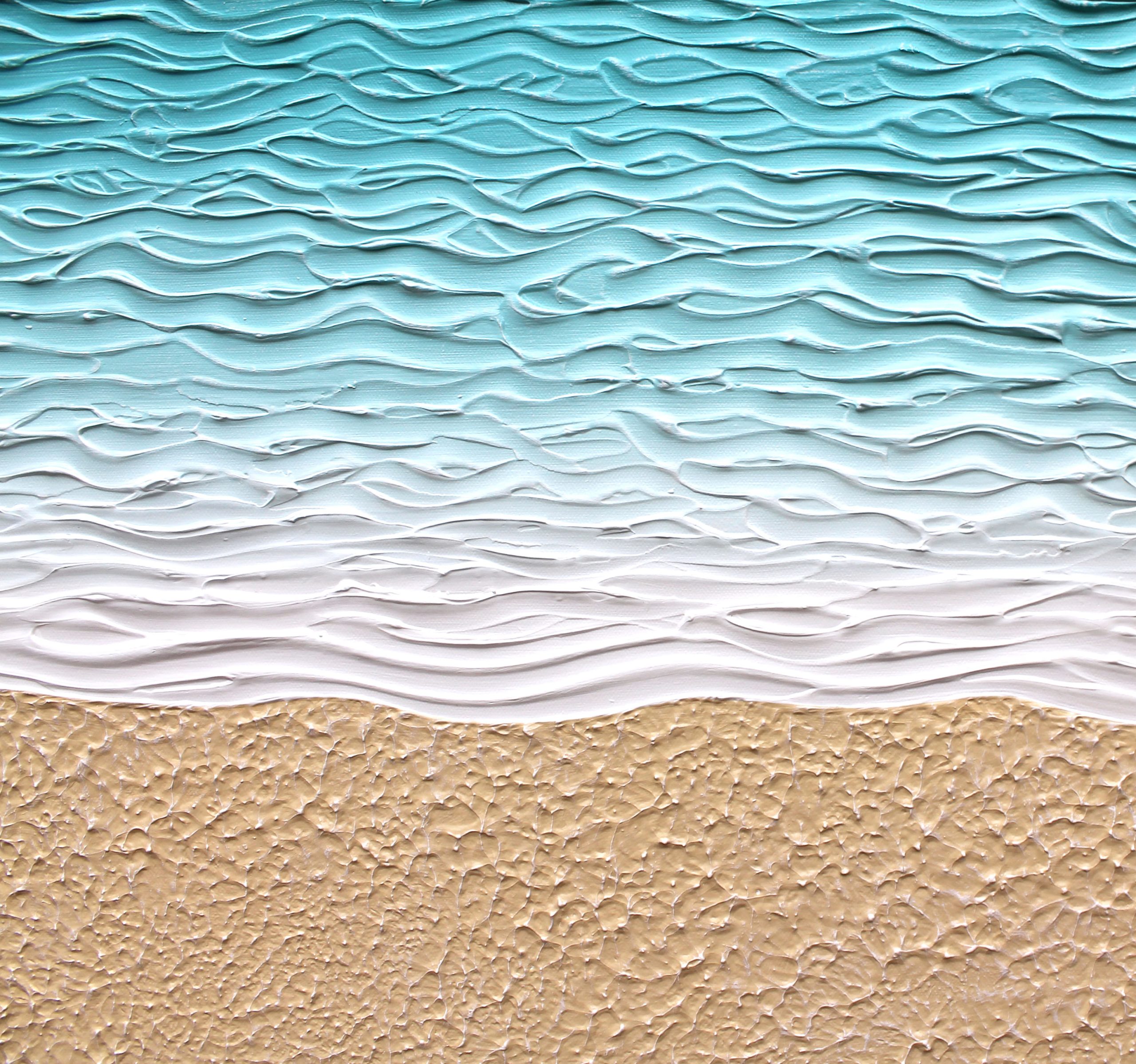 Close 3 Up Beach Sunset Holidays Abstract Textured Miranda Lloyd