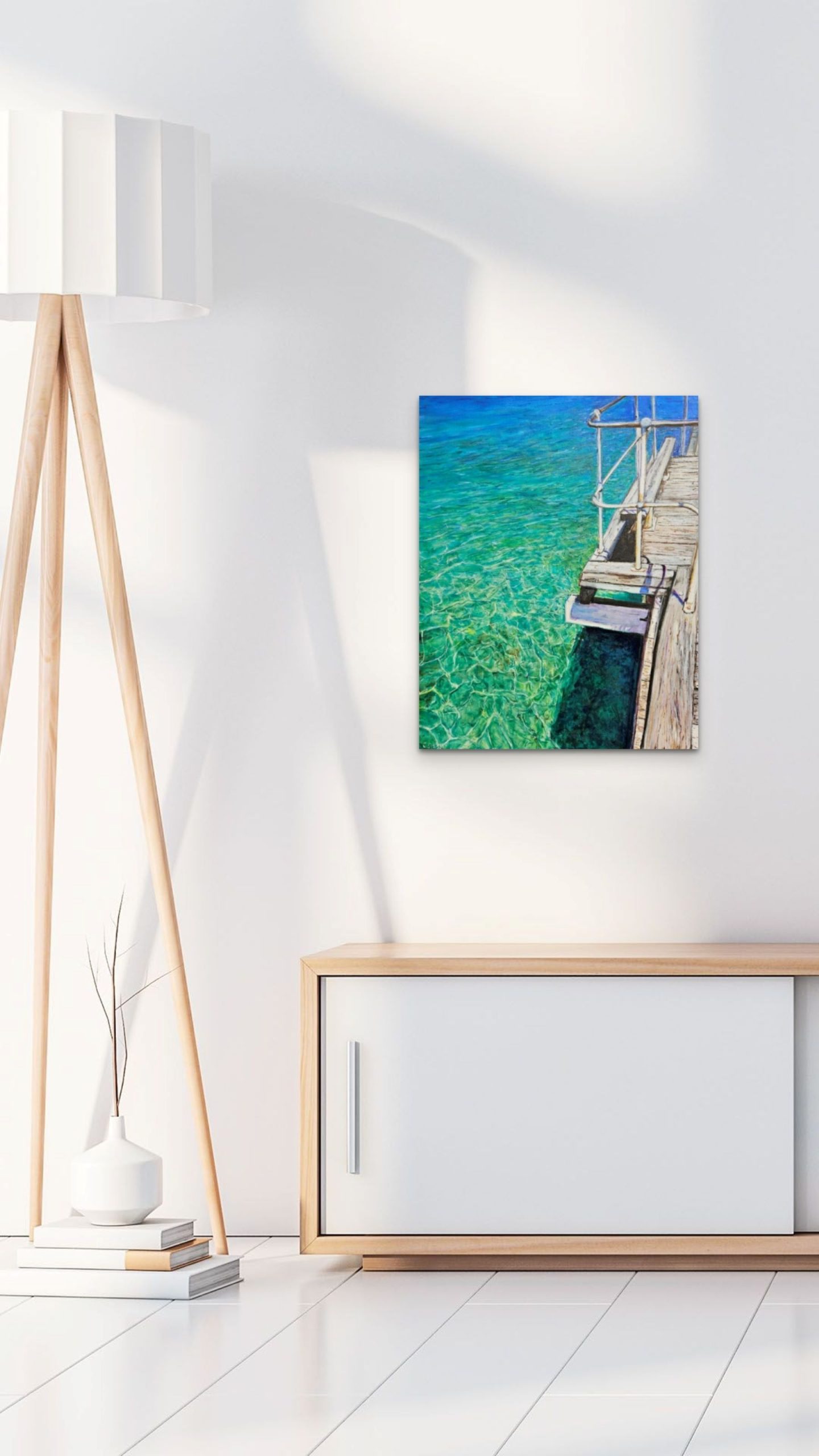 Aquamarine Delight Styled Scene Saatchi