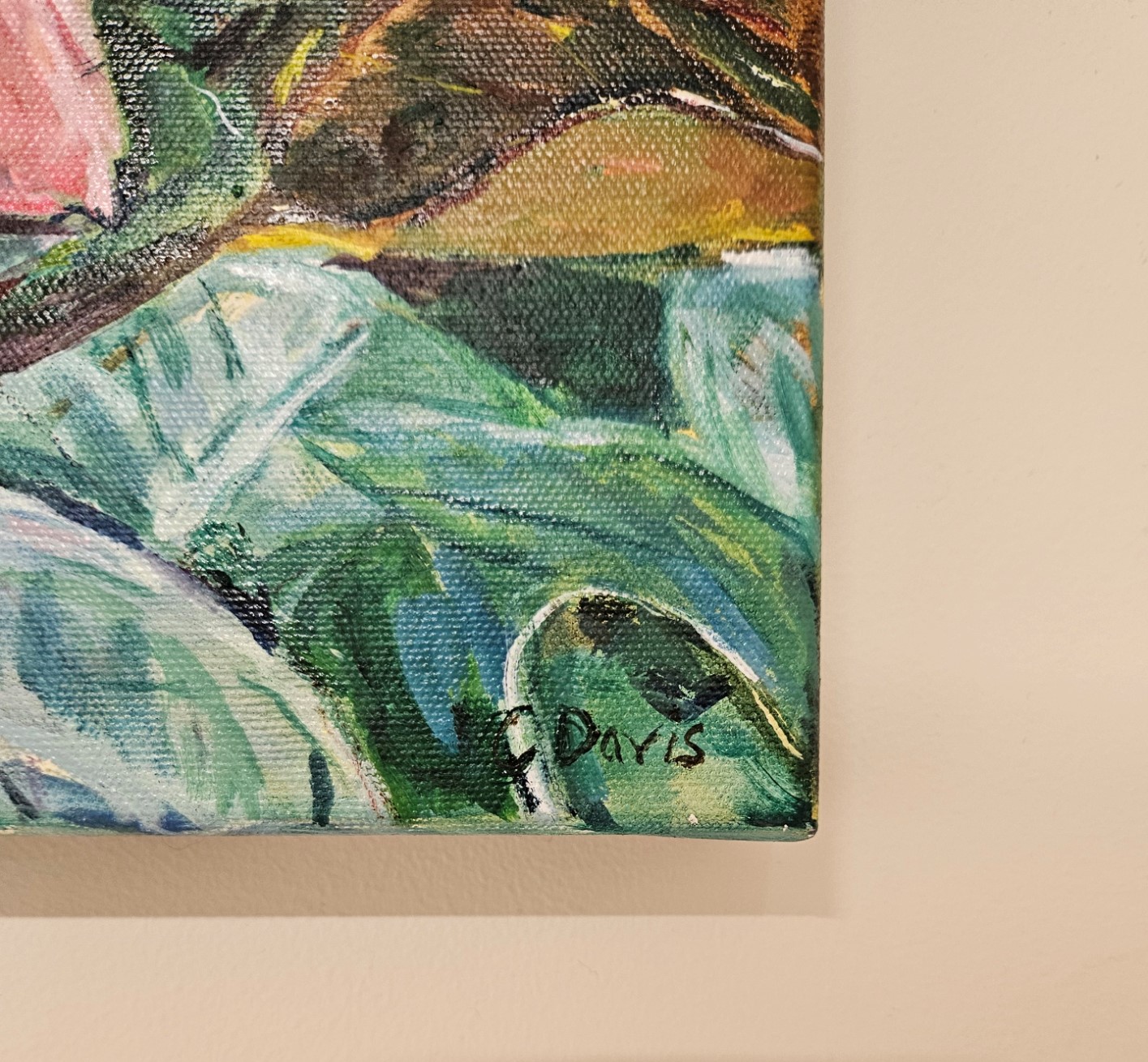 Gorgeous Pink Rose Signature