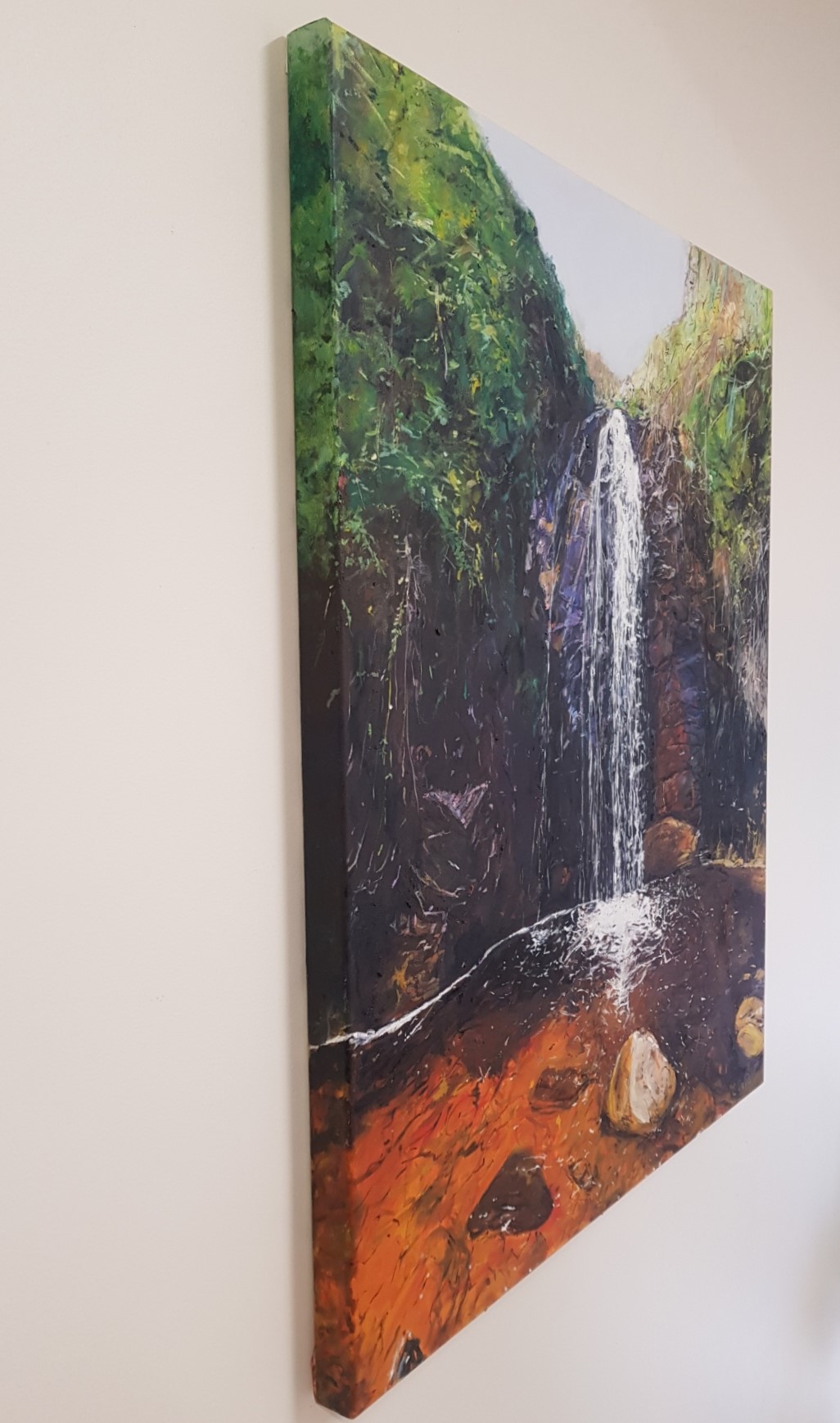 Second Waterfall At Waterfall Gully Edges