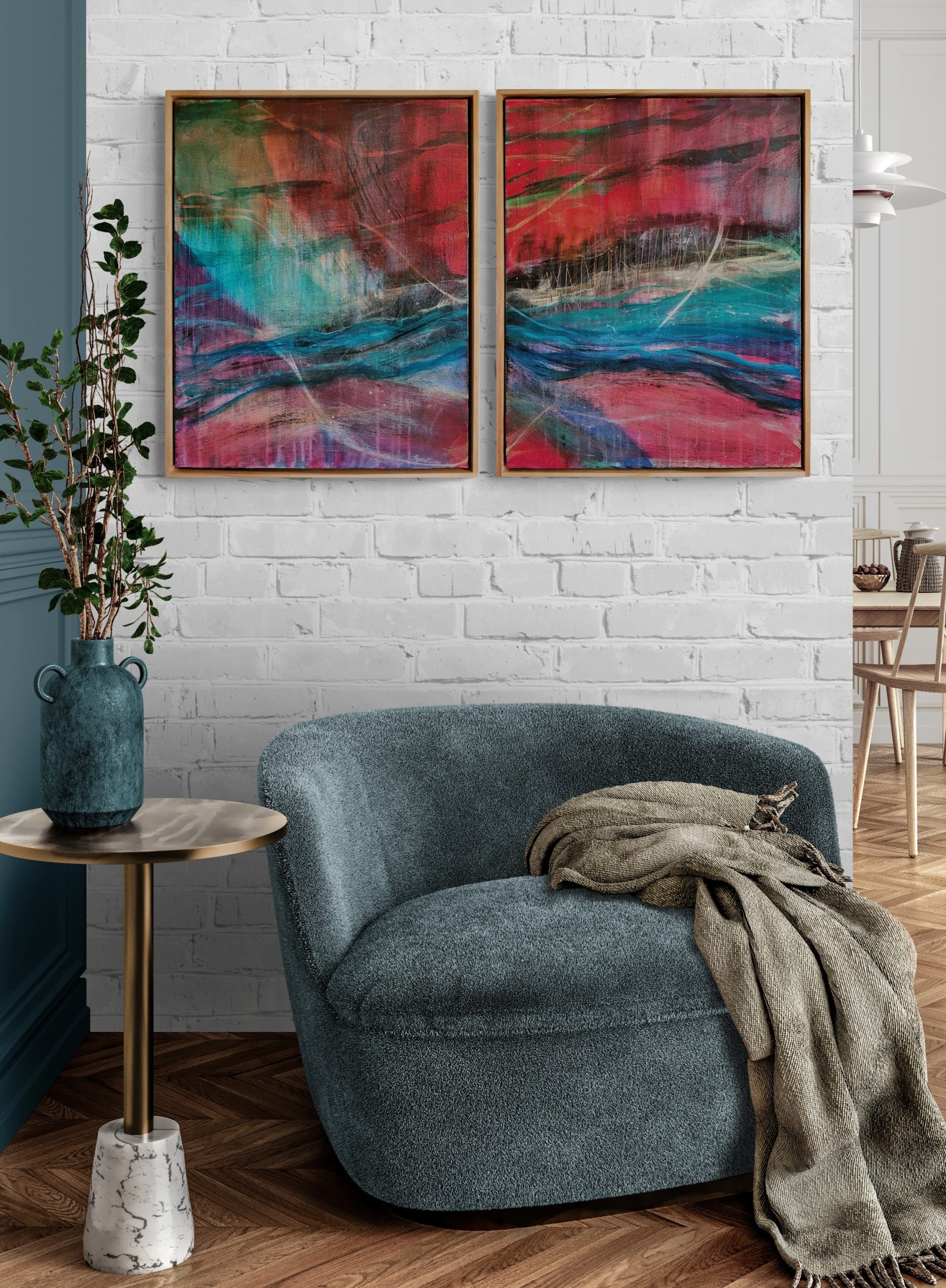 Living Room Corner With Fancy Armchair Resized