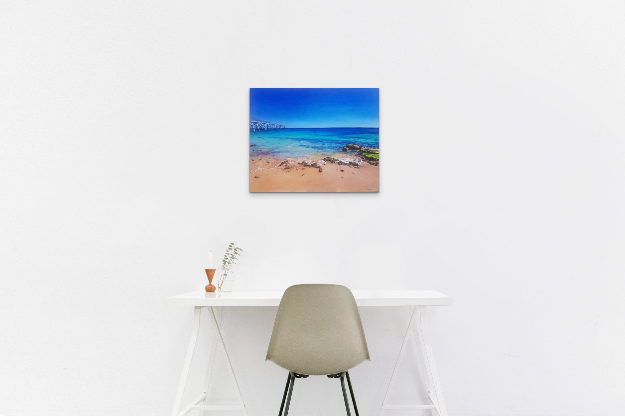 Port Noarlunga Beach Styled Scene