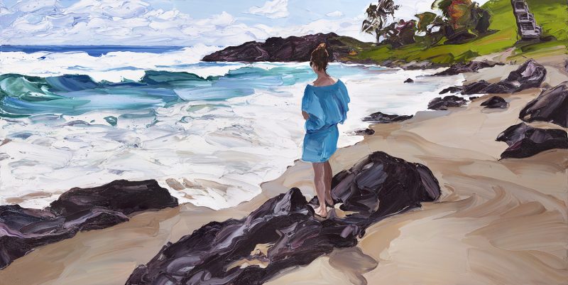 The Ocean Became Her Ltd Ed Print on canvas