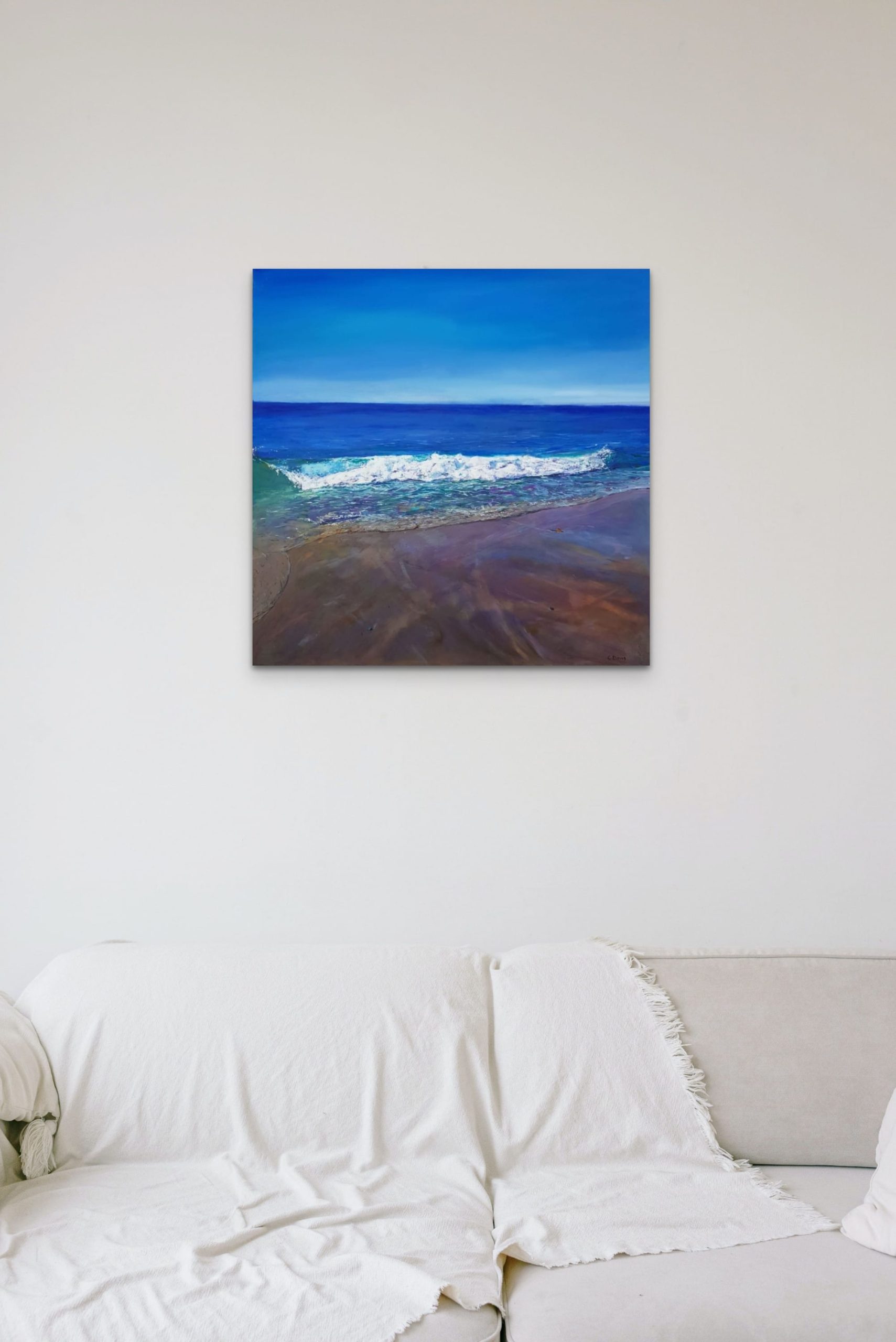 Wave Breaking In Styled Scene