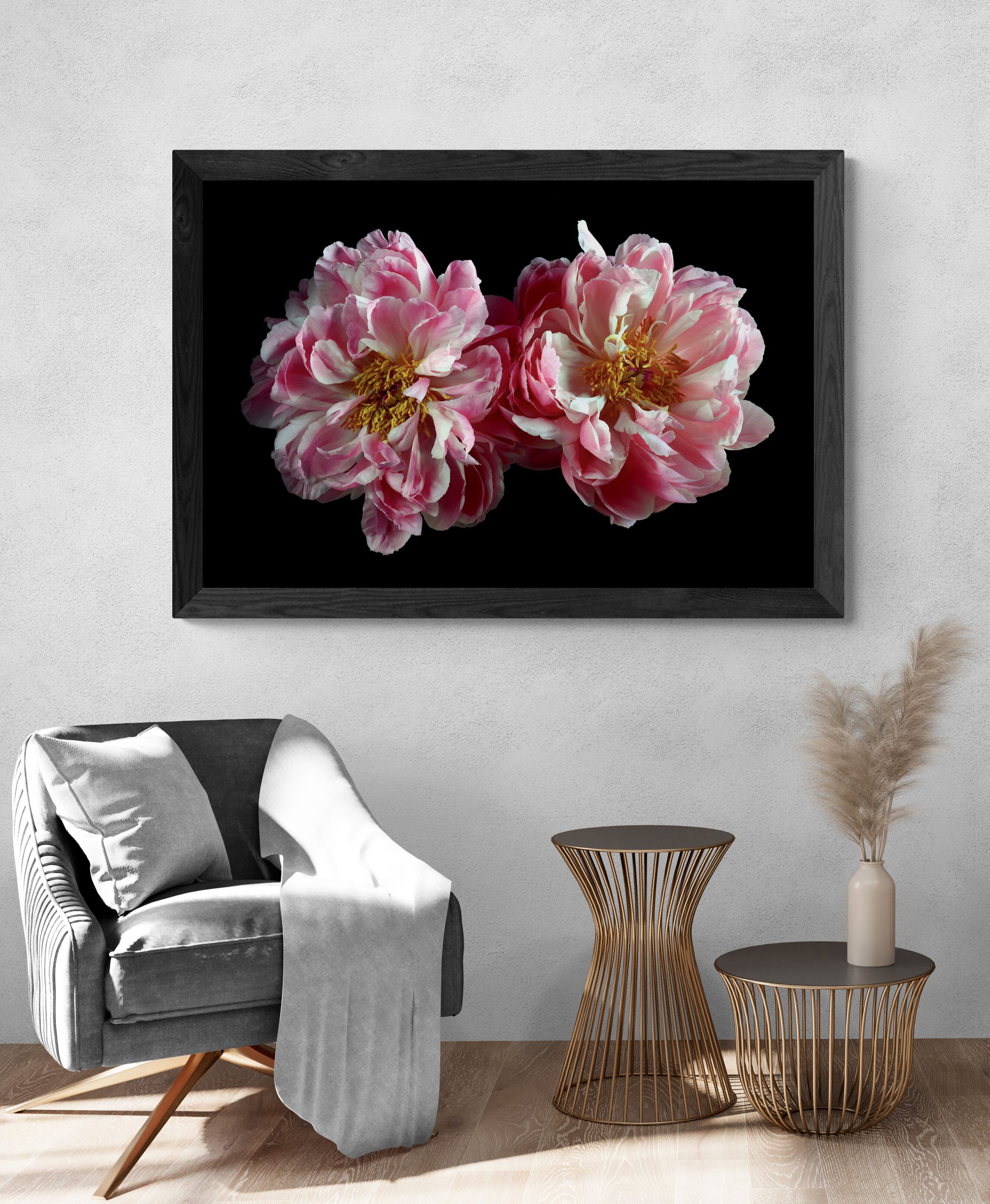 Fancy Armchairs With Side Tables (1)