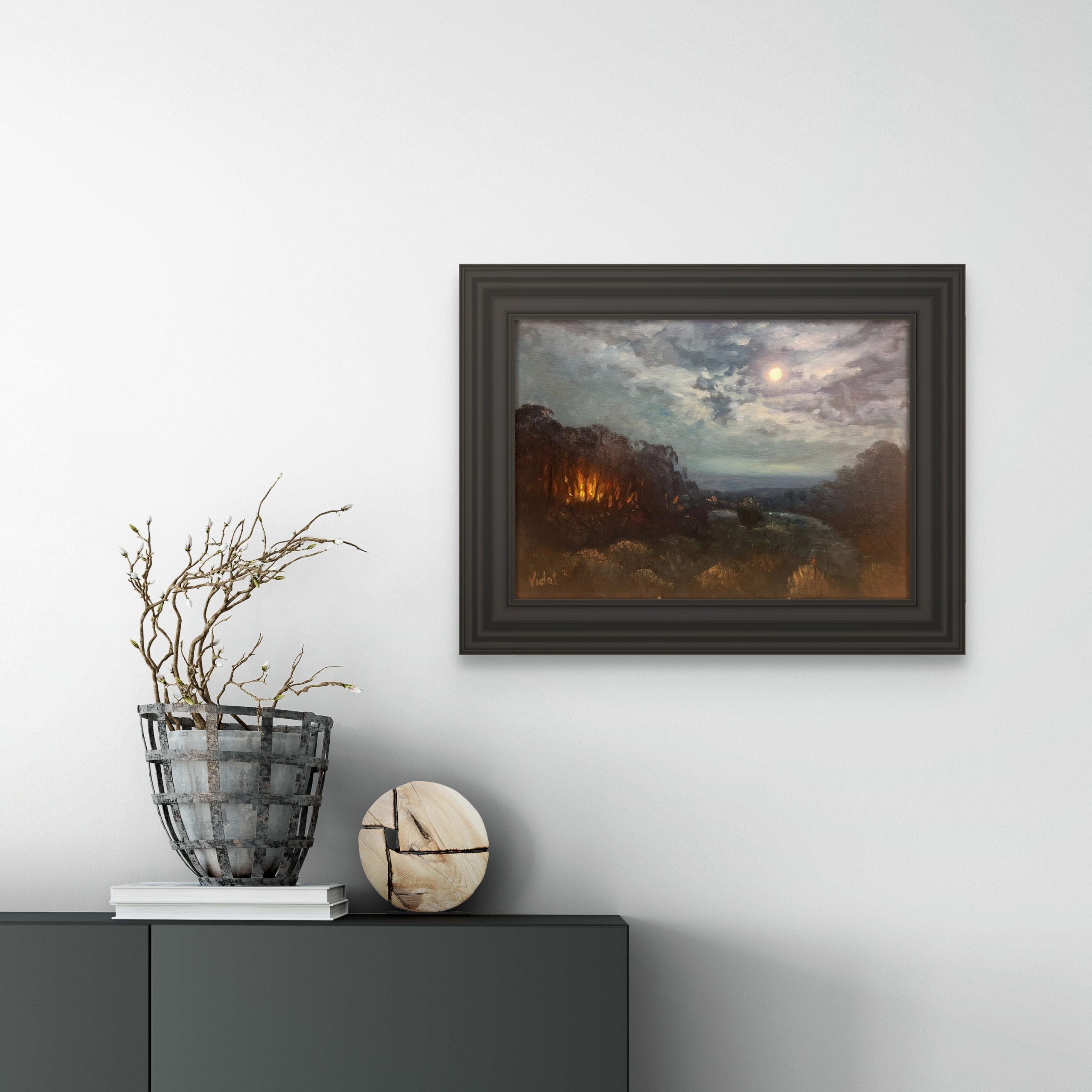 The Fires At Night In Situ