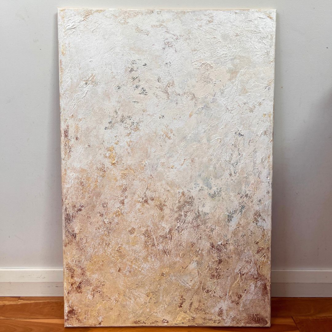 1.1 Cream Abstract Front