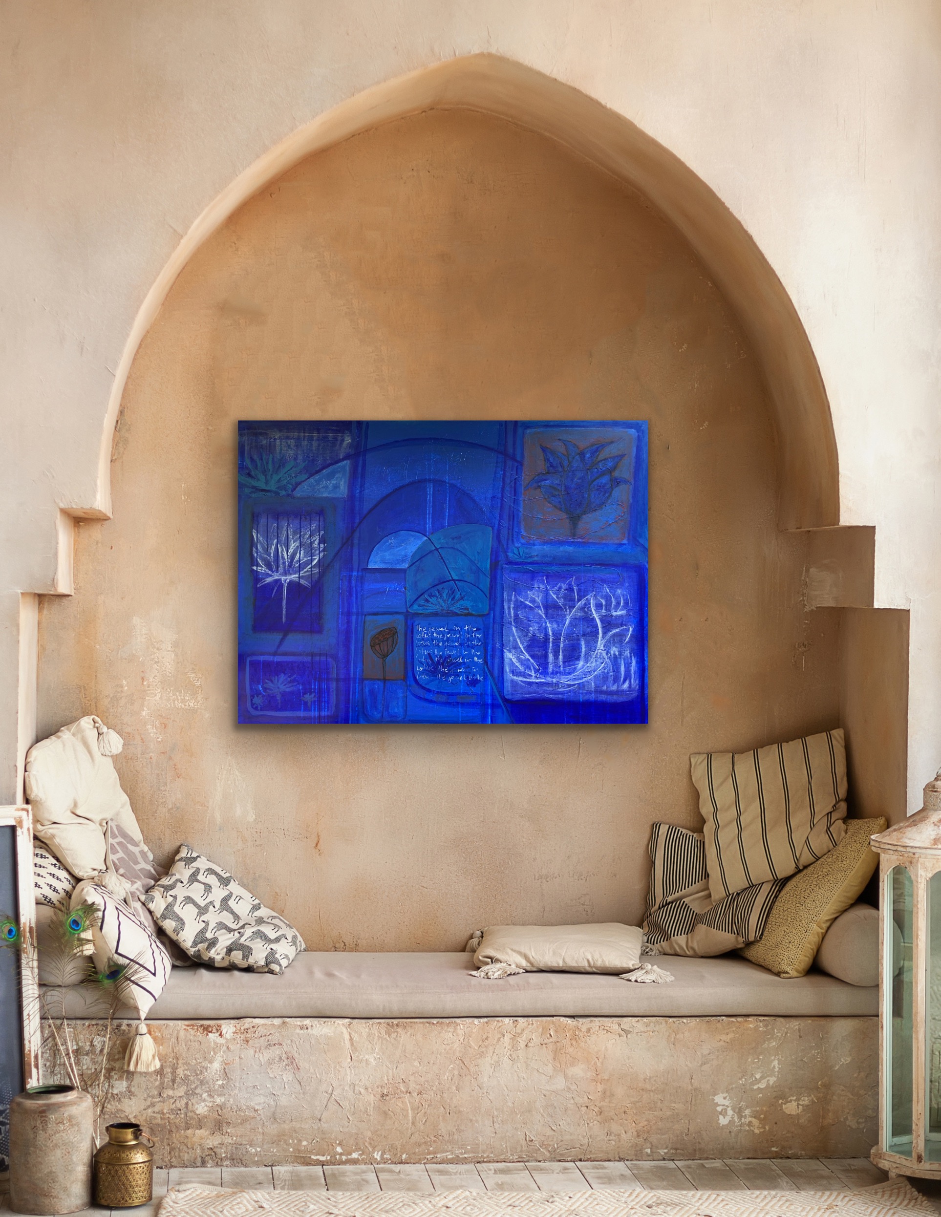 The Jewel In The Lotus Insitu Arched Nis In Wal