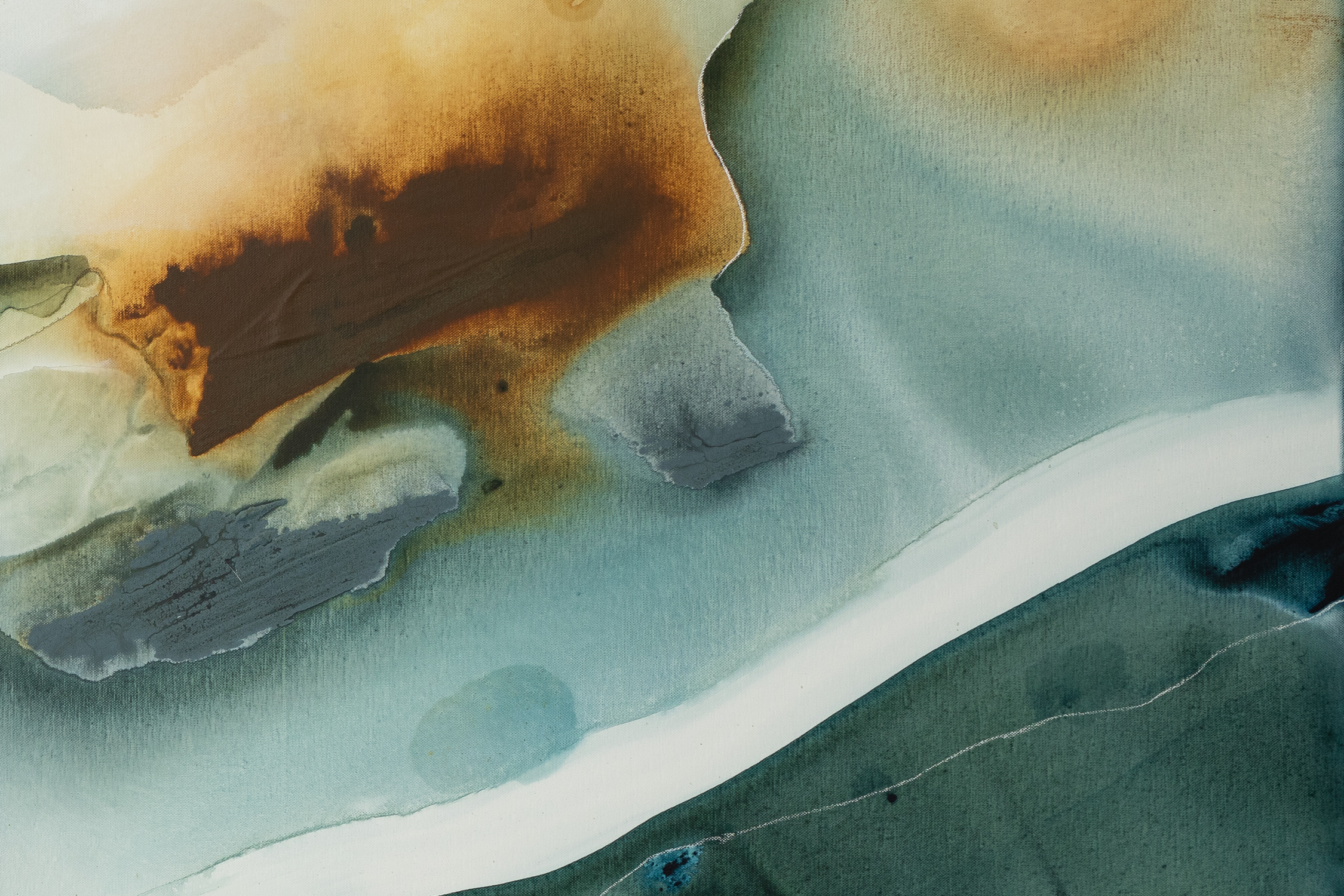 Sea Of A Thousand Islands (detail 2)