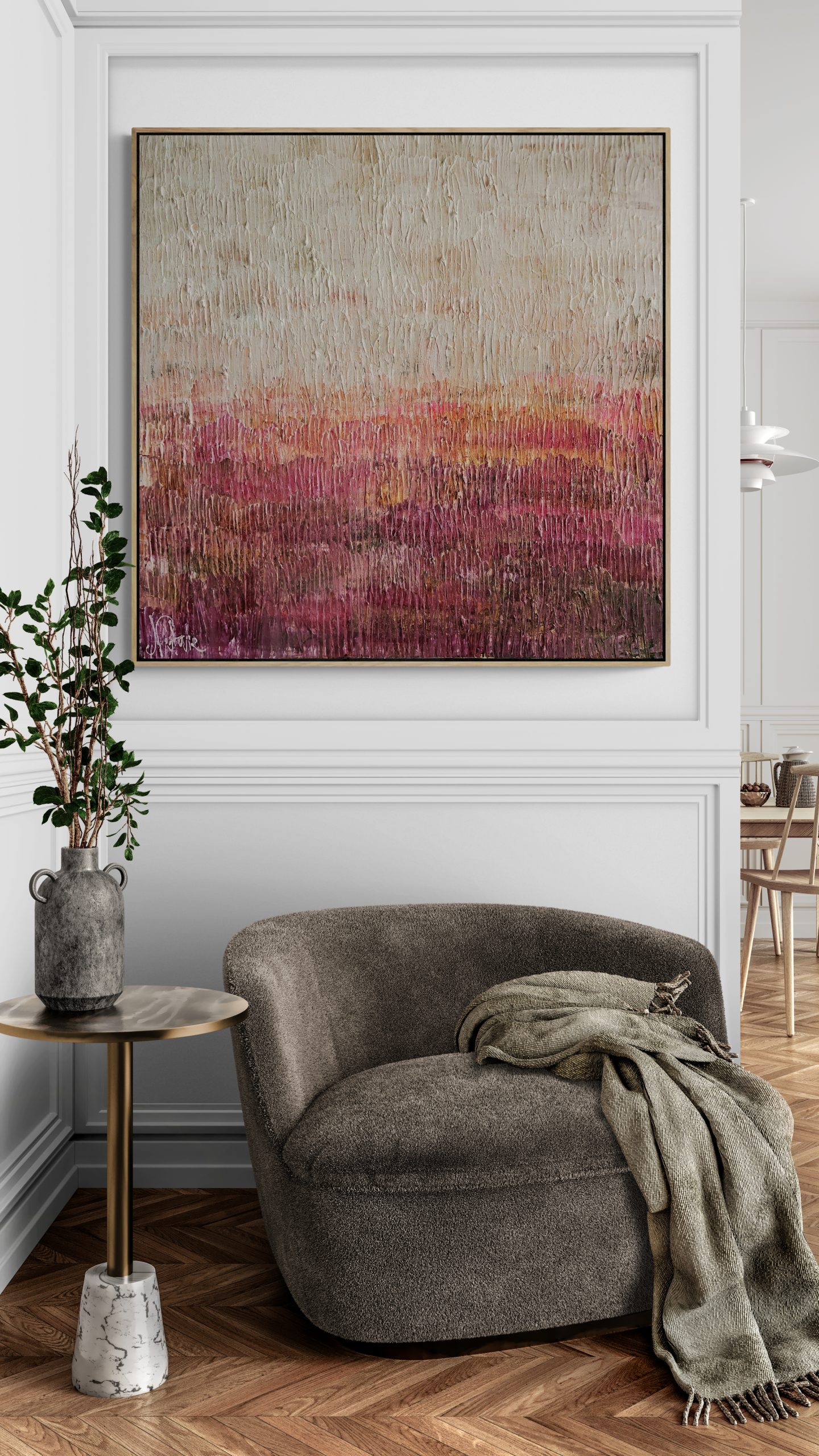 Living Room Corner With Fancy Armchair (6)