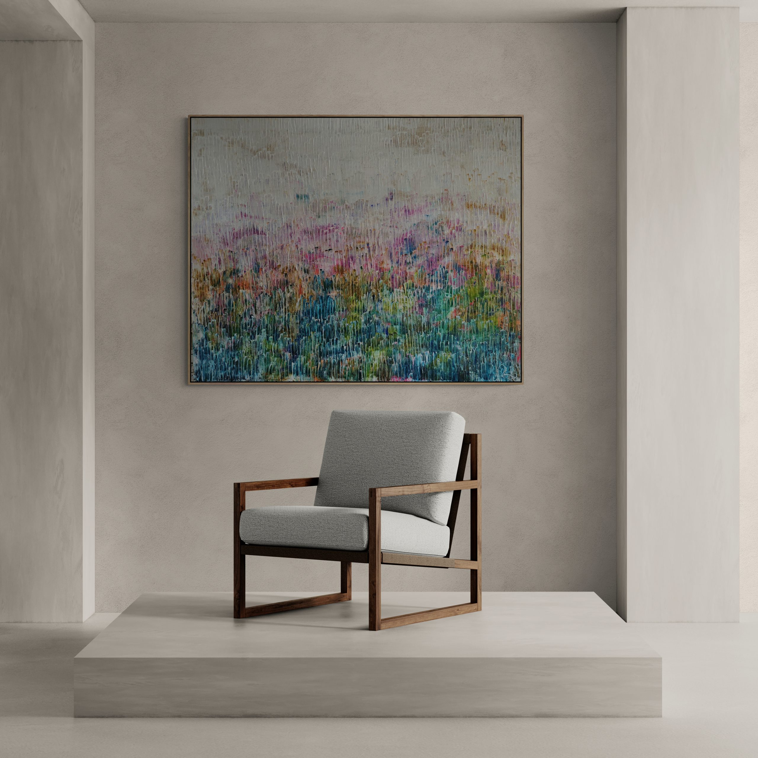 Retro Armchair Sitting On Platform (1)