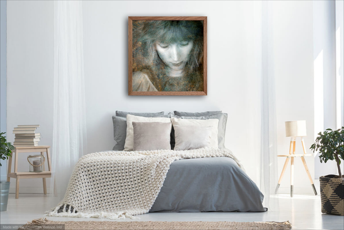 Angel In Stone In Situ 2