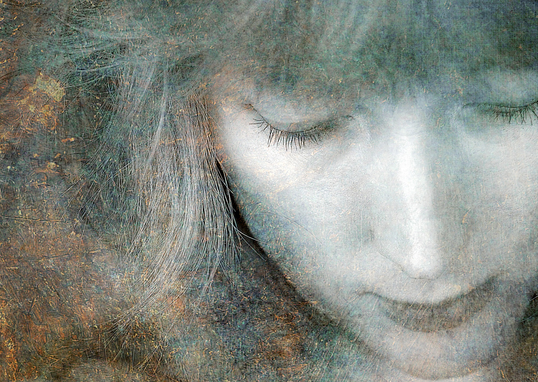 Angel In Stone Detail