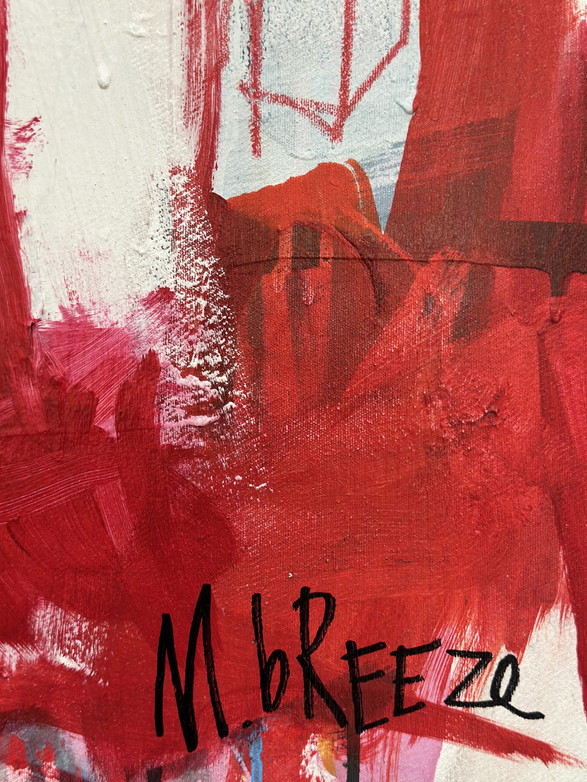 Martin Breeze Kissing Booth Signed